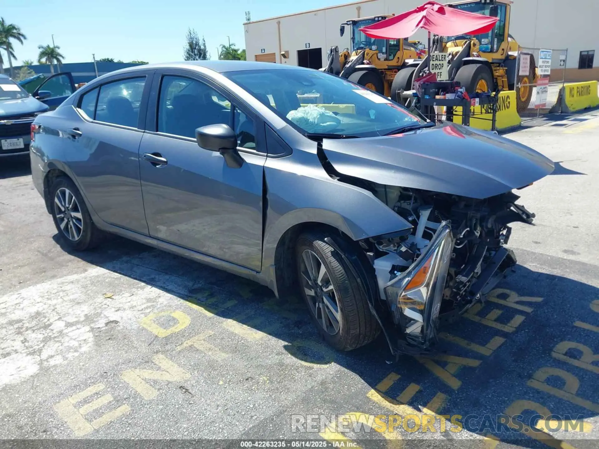 1 Photograph of a damaged car 3N1CN8DV1RL930690 NISSAN VERSA 2024