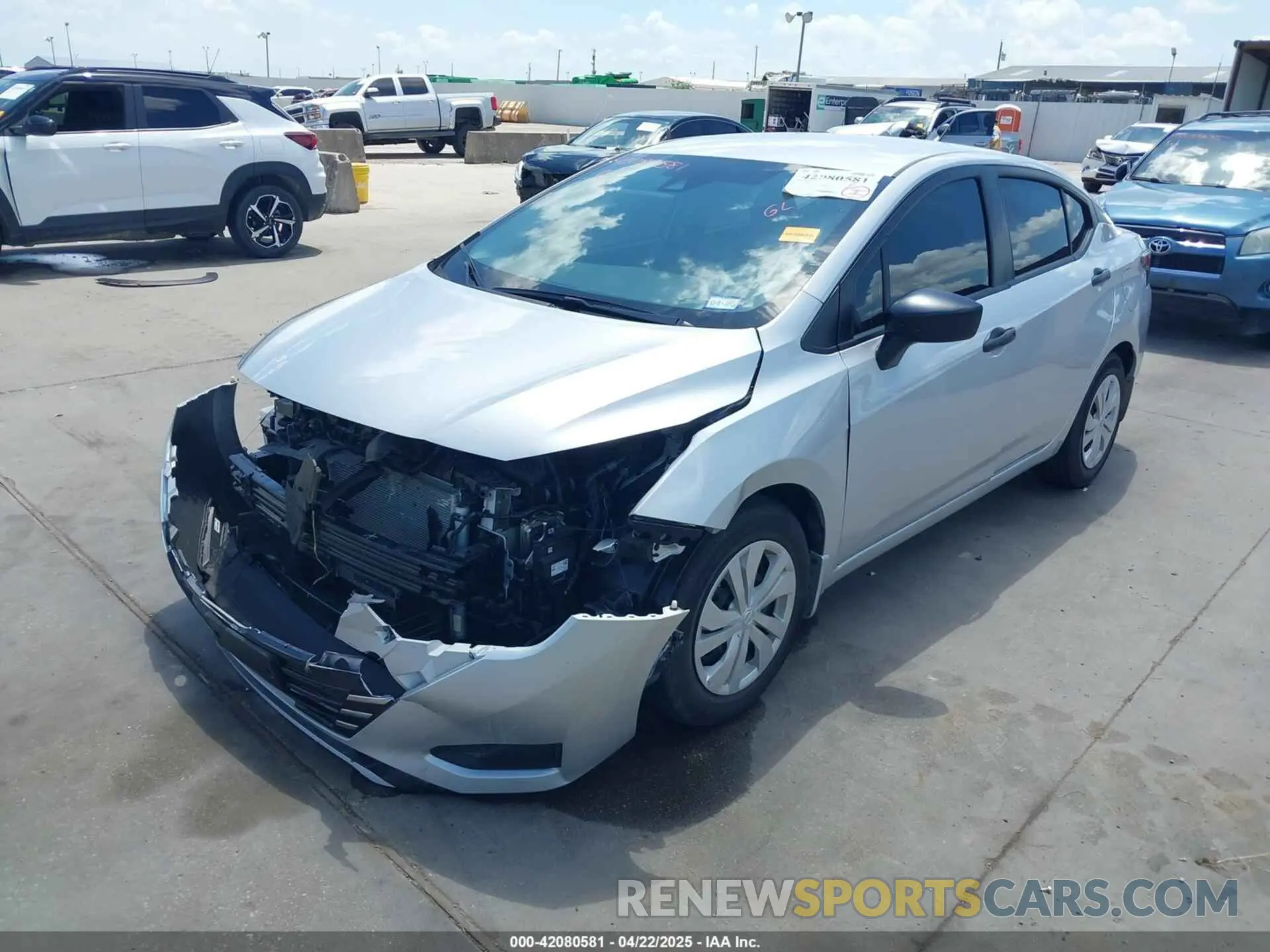 2 Фотография поврежденного автомобиля 3N1CN8DV2RL841405 NISSAN VERSA 2024