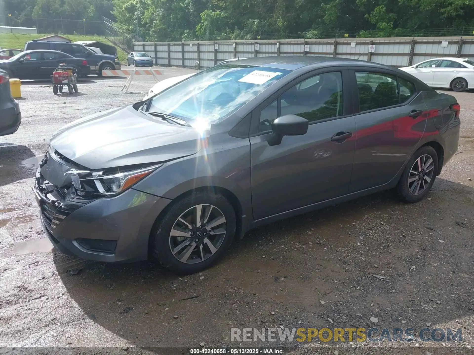 2 Photograph of a damaged car 3N1CN8DV2RL903207 NISSAN VERSA 2024