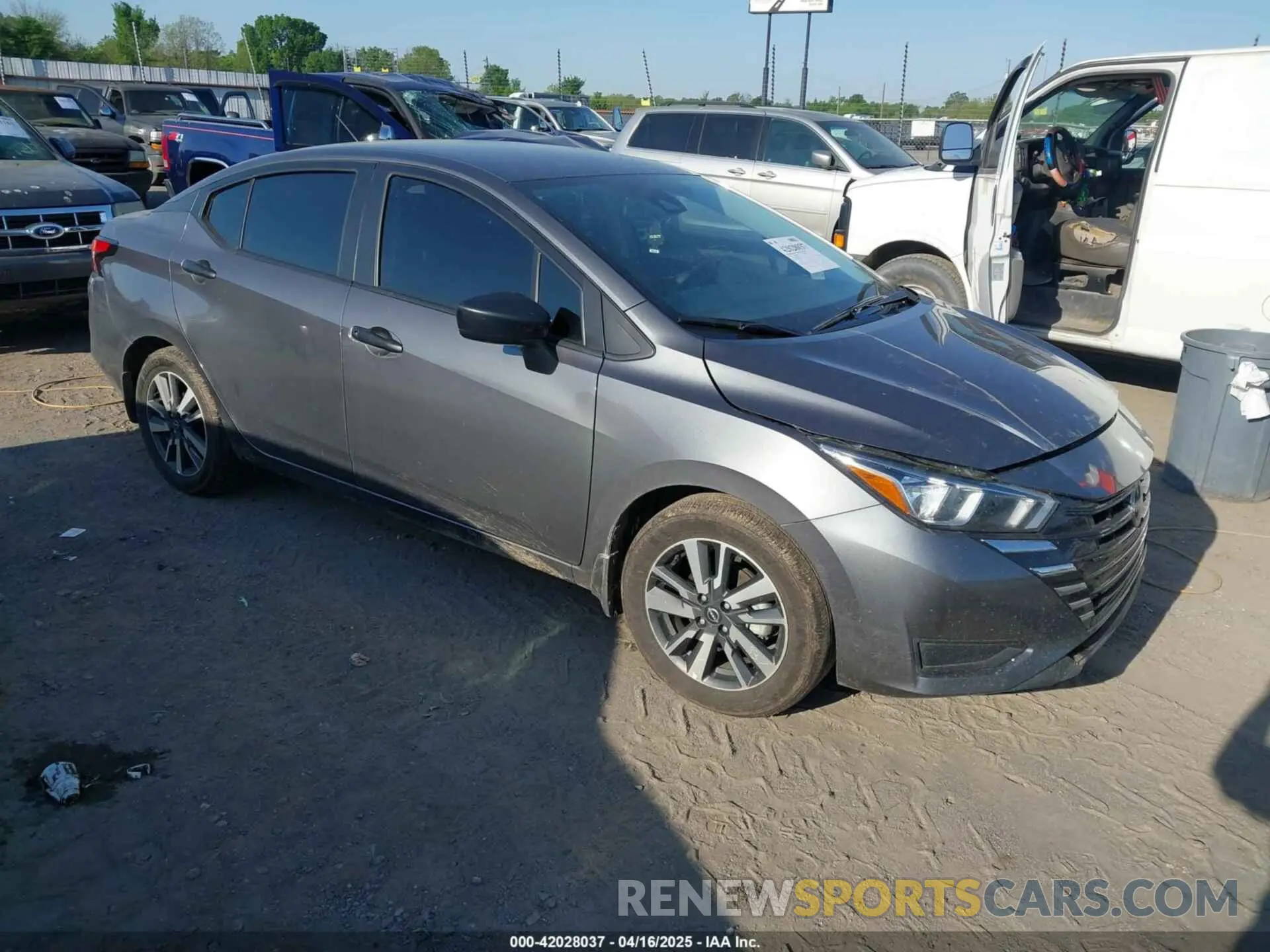 1 Photograph of a damaged car 3N1CN8DV2RL910111 NISSAN VERSA 2024