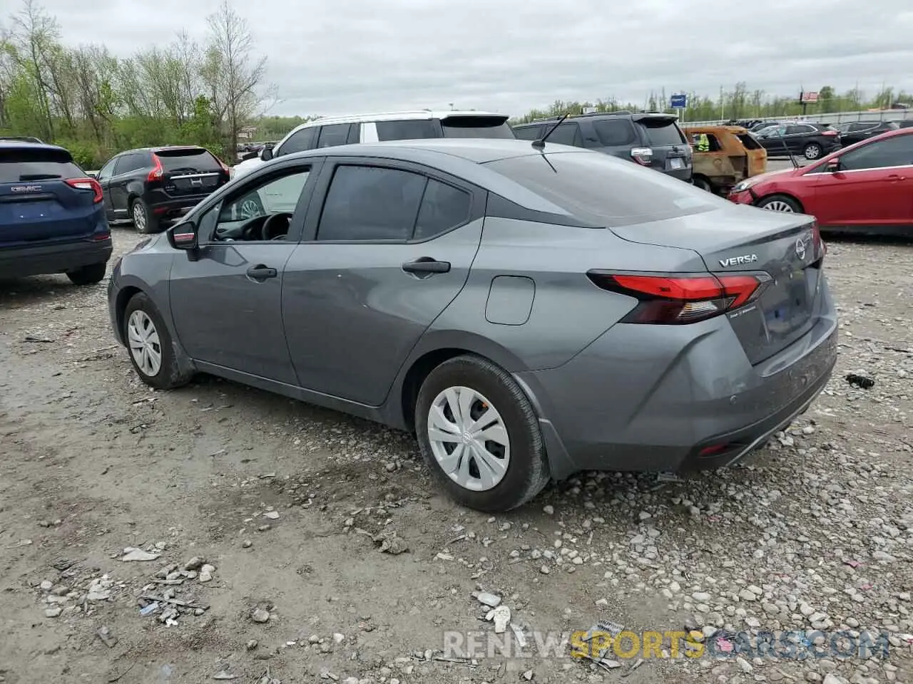 2 Photograph of a damaged car 3N1CN8DV3RL902986 NISSAN VERSA 2024