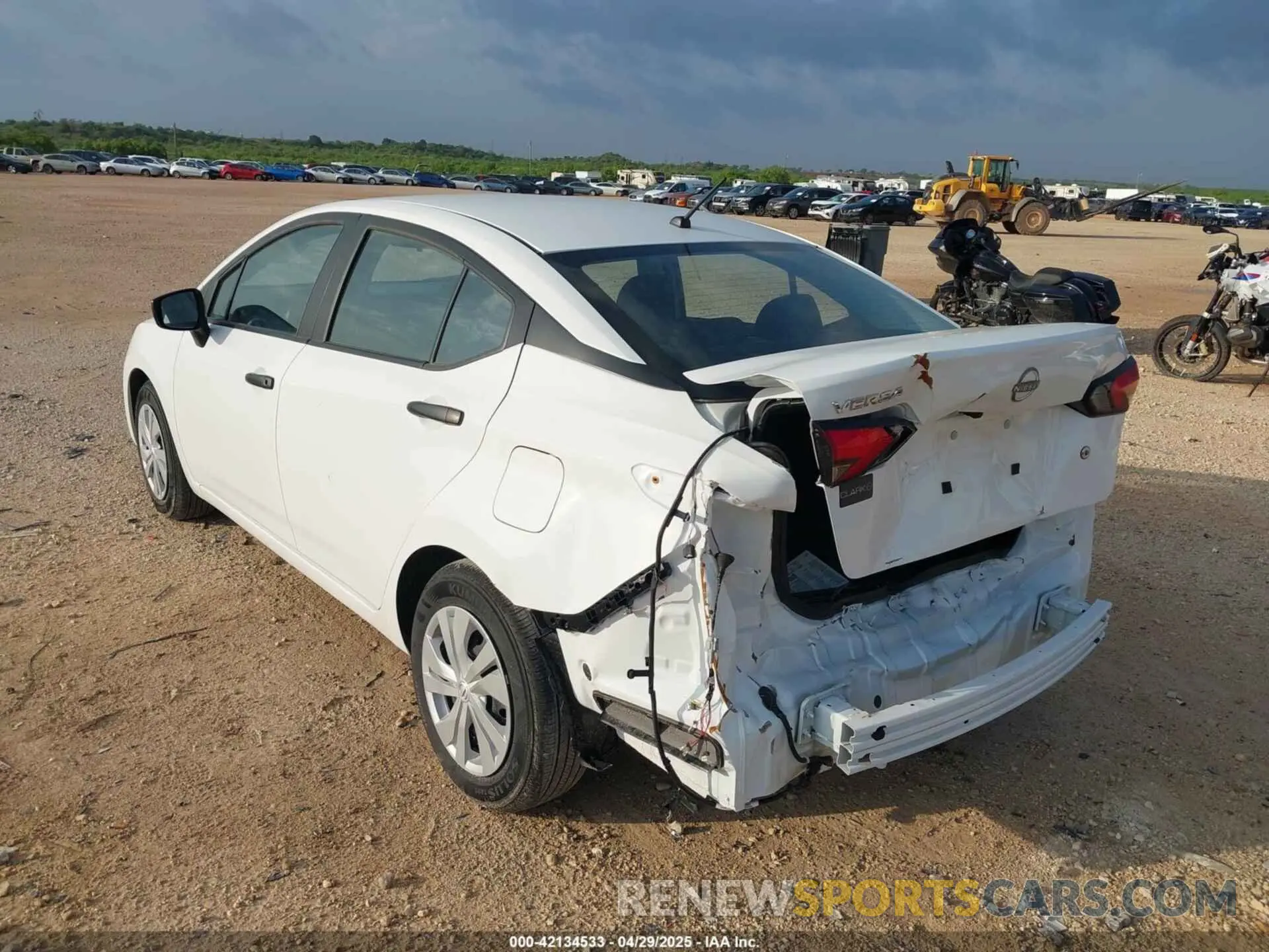 3 Photograph of a damaged car 3N1CN8DV3RL912000 NISSAN VERSA 2024