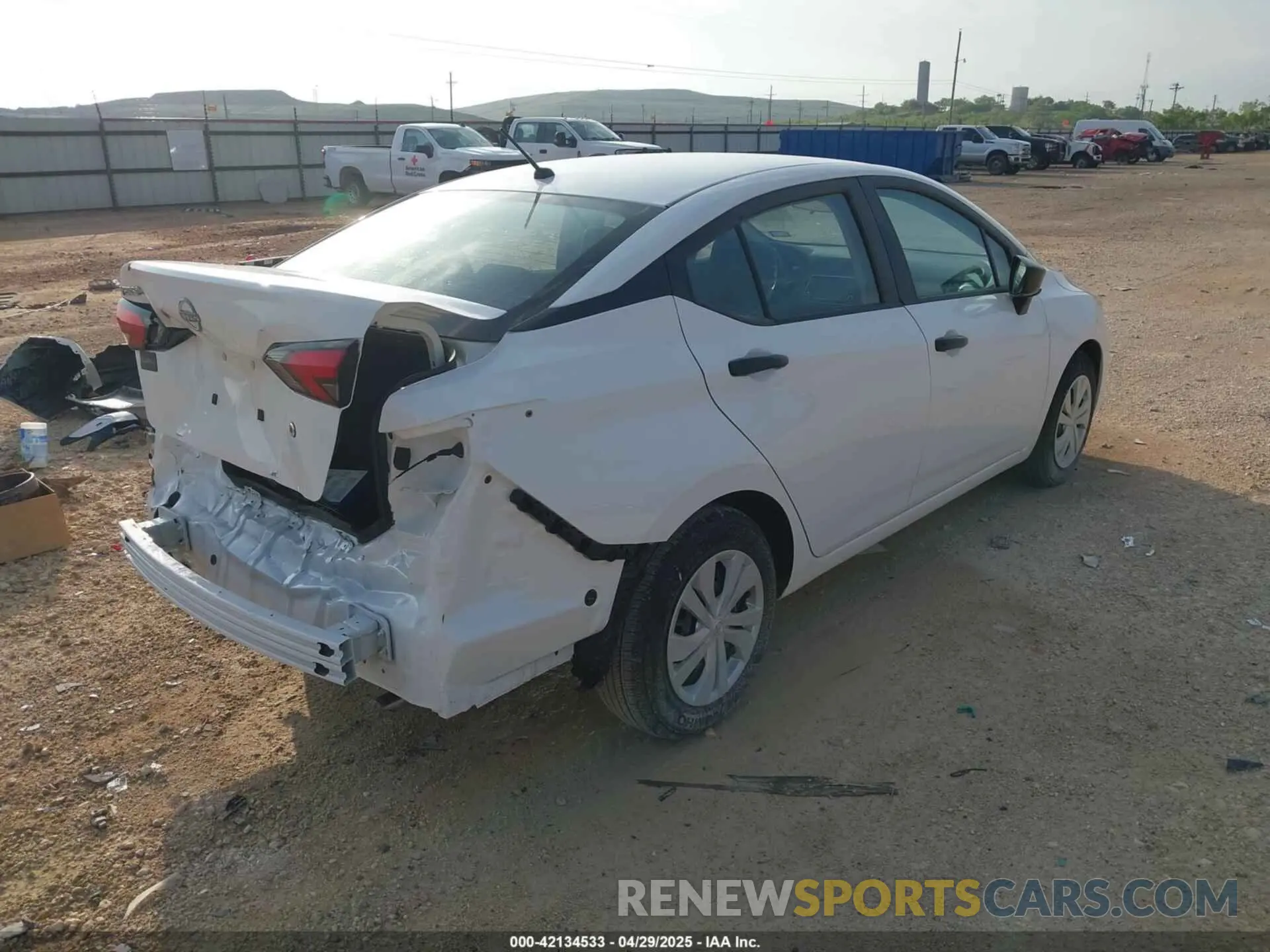 4 Photograph of a damaged car 3N1CN8DV3RL912000 NISSAN VERSA 2024