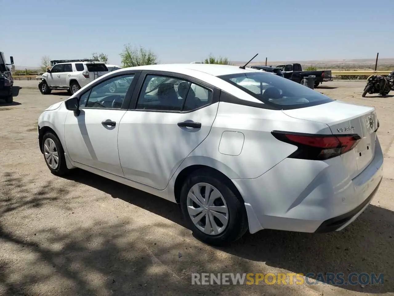 2 Photograph of a damaged car 3N1CN8DV3RL924244 NISSAN VERSA 2024