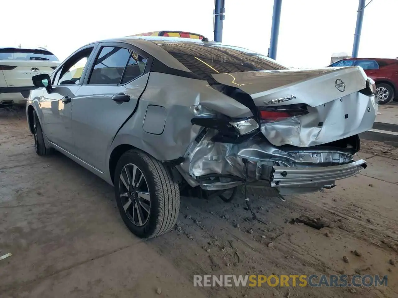 2 Photograph of a damaged car 3N1CN8DV4RL902978 NISSAN VERSA 2024