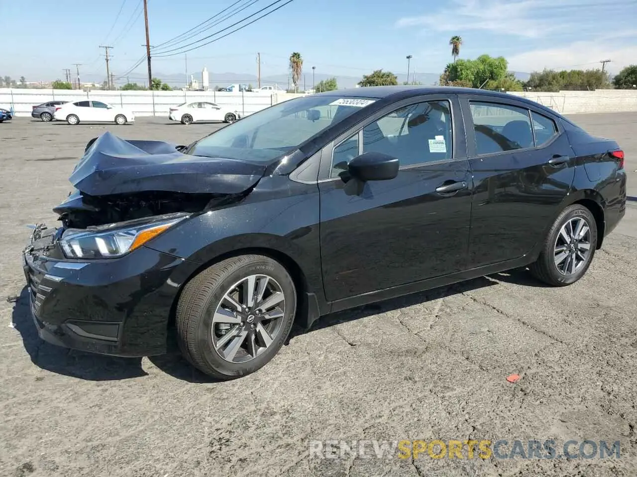 1 Photograph of a damaged car 3N1CN8DV5RL902505 NISSAN VERSA 2024