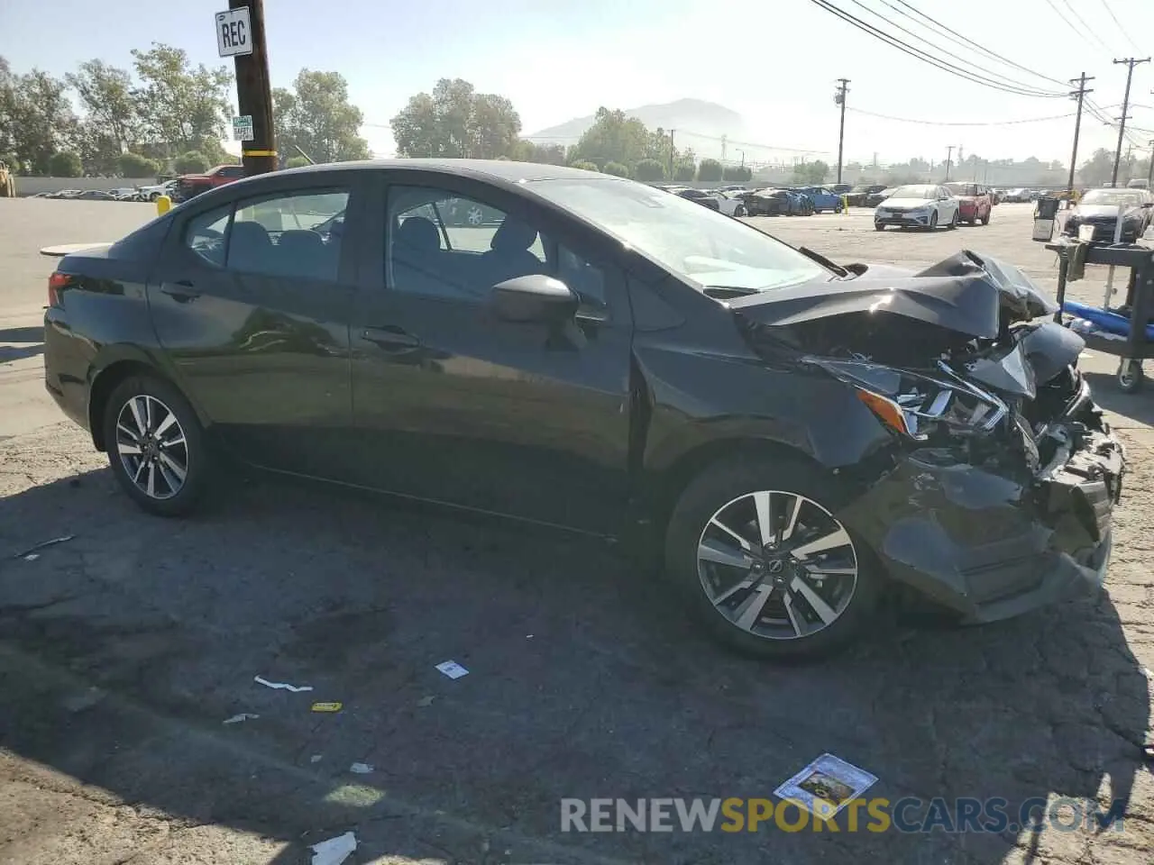 4 Photograph of a damaged car 3N1CN8DV5RL902505 NISSAN VERSA 2024