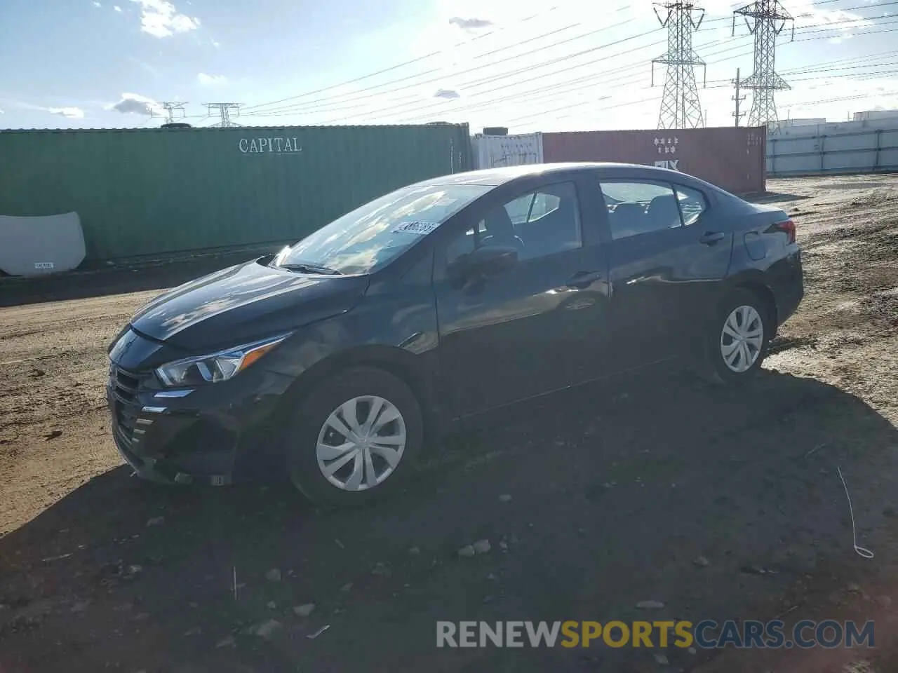 1 Photograph of a damaged car 3N1CN8DV5RL927405 NISSAN VERSA 2024