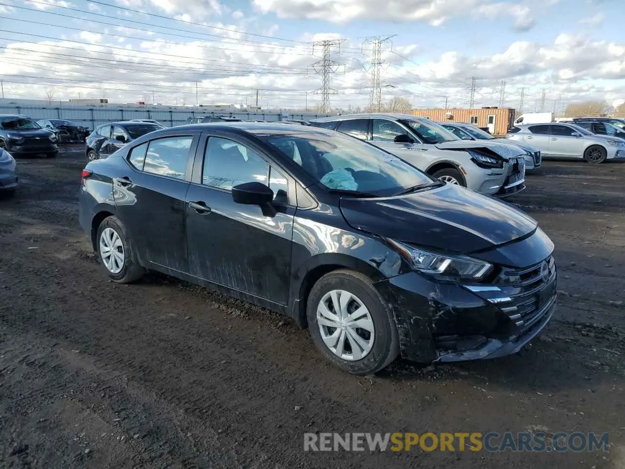 4 Photograph of a damaged car 3N1CN8DV5RL927405 NISSAN VERSA 2024