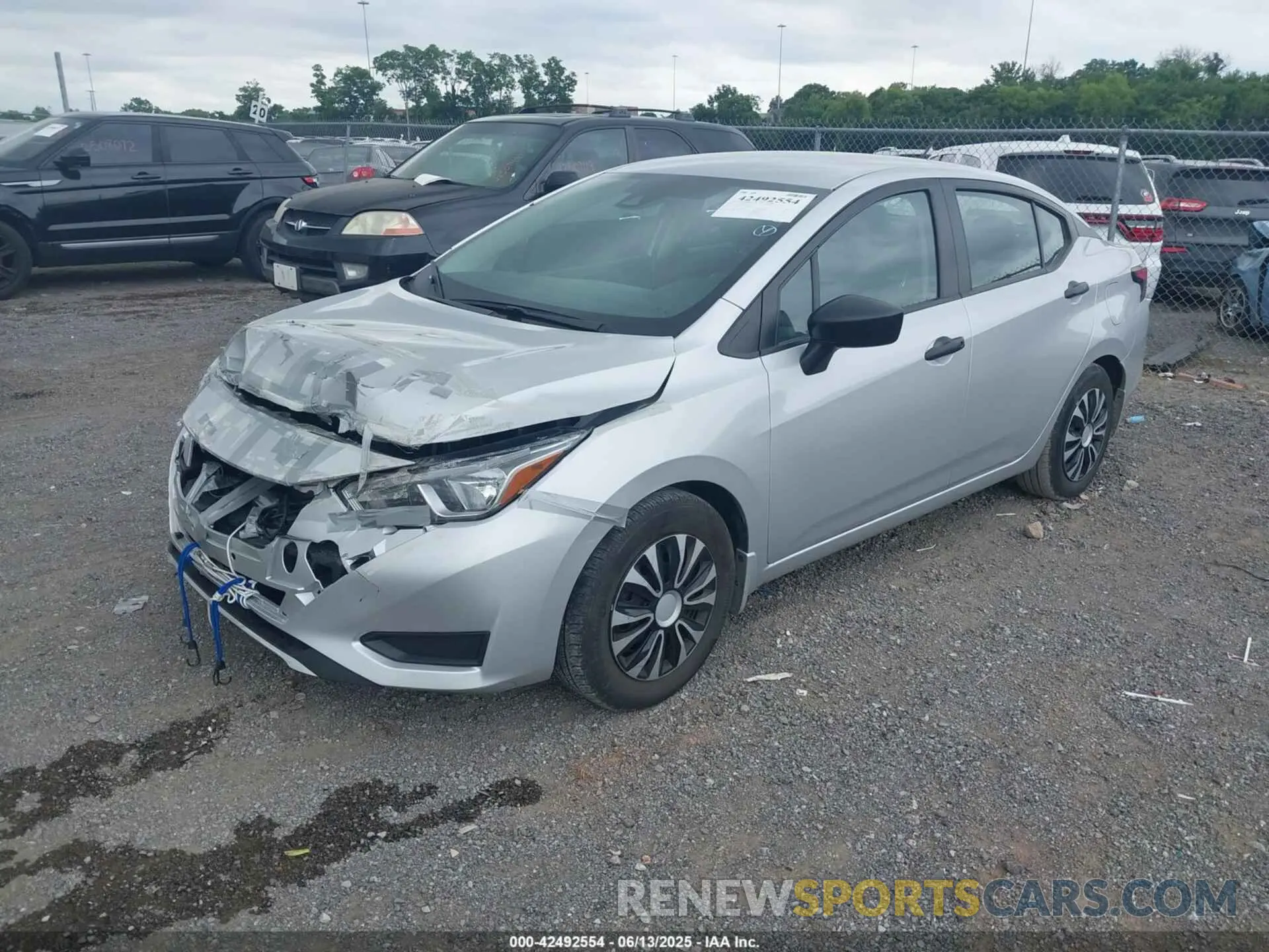 2 Photograph of a damaged car 3N1CN8DV6RL834473 NISSAN VERSA 2024