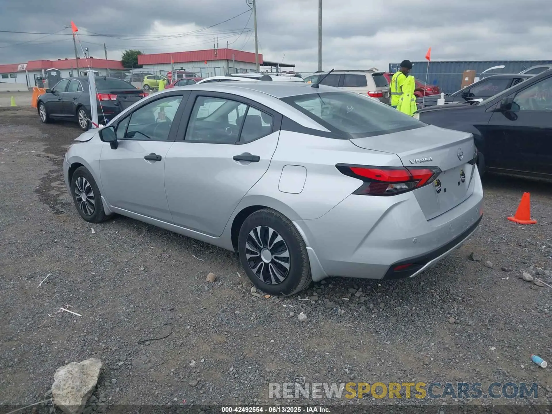 3 Photograph of a damaged car 3N1CN8DV6RL834473 NISSAN VERSA 2024
