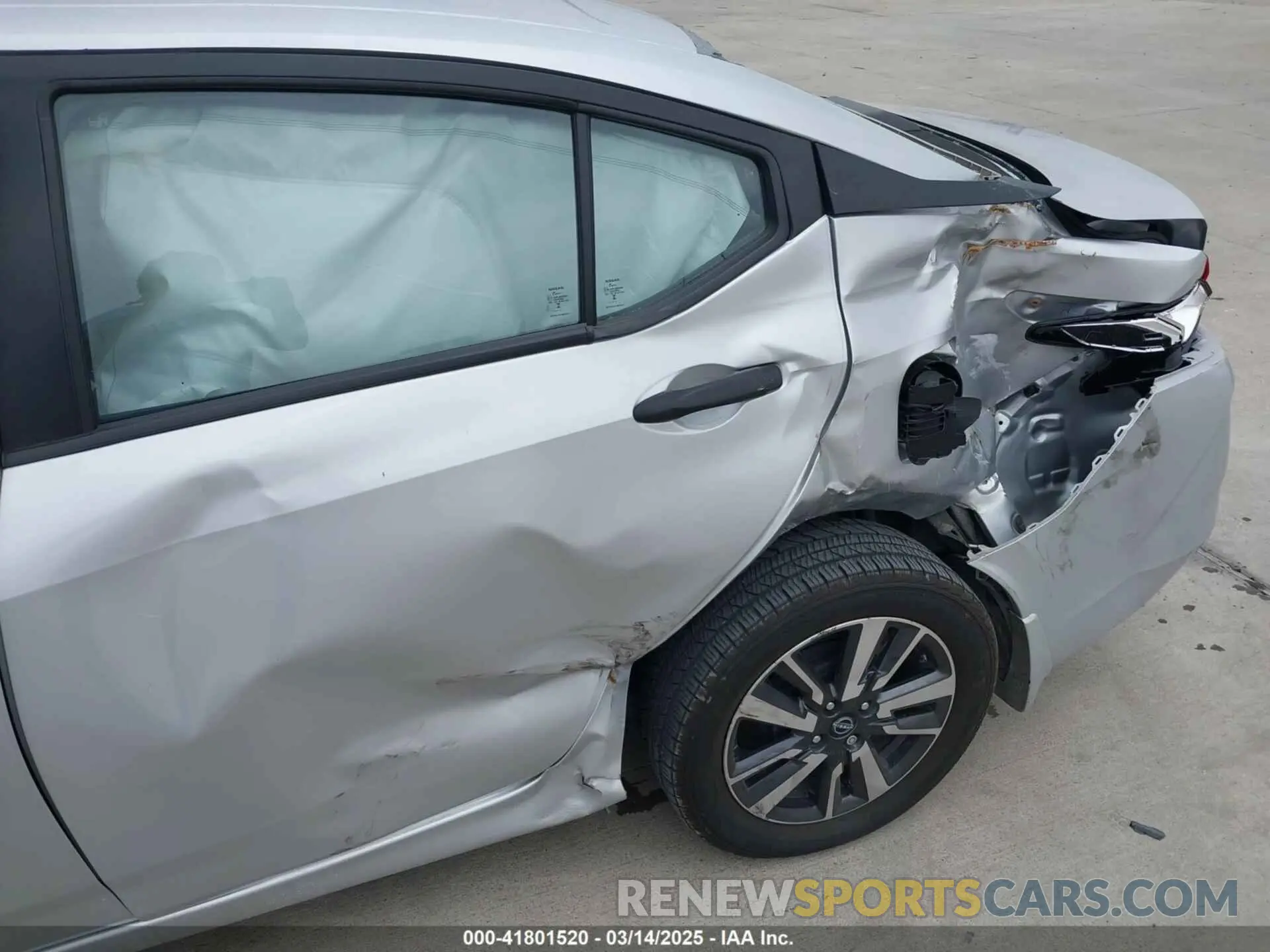 17 Photograph of a damaged car 3N1CN8DV7RL871936 NISSAN VERSA 2024