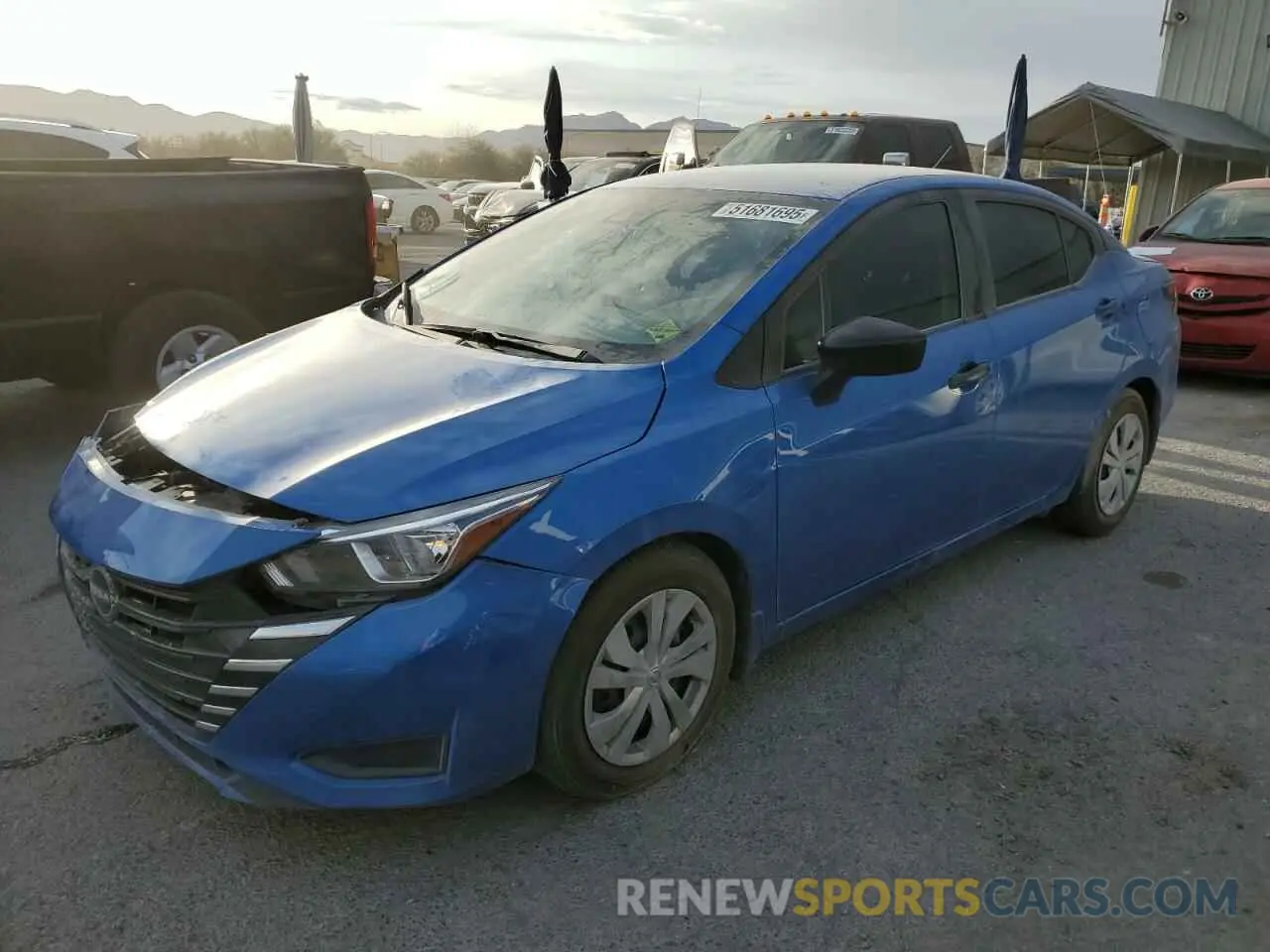 1 Фотография поврежденного автомобиля 3N1CN8DV8RL836208 NISSAN VERSA 2024