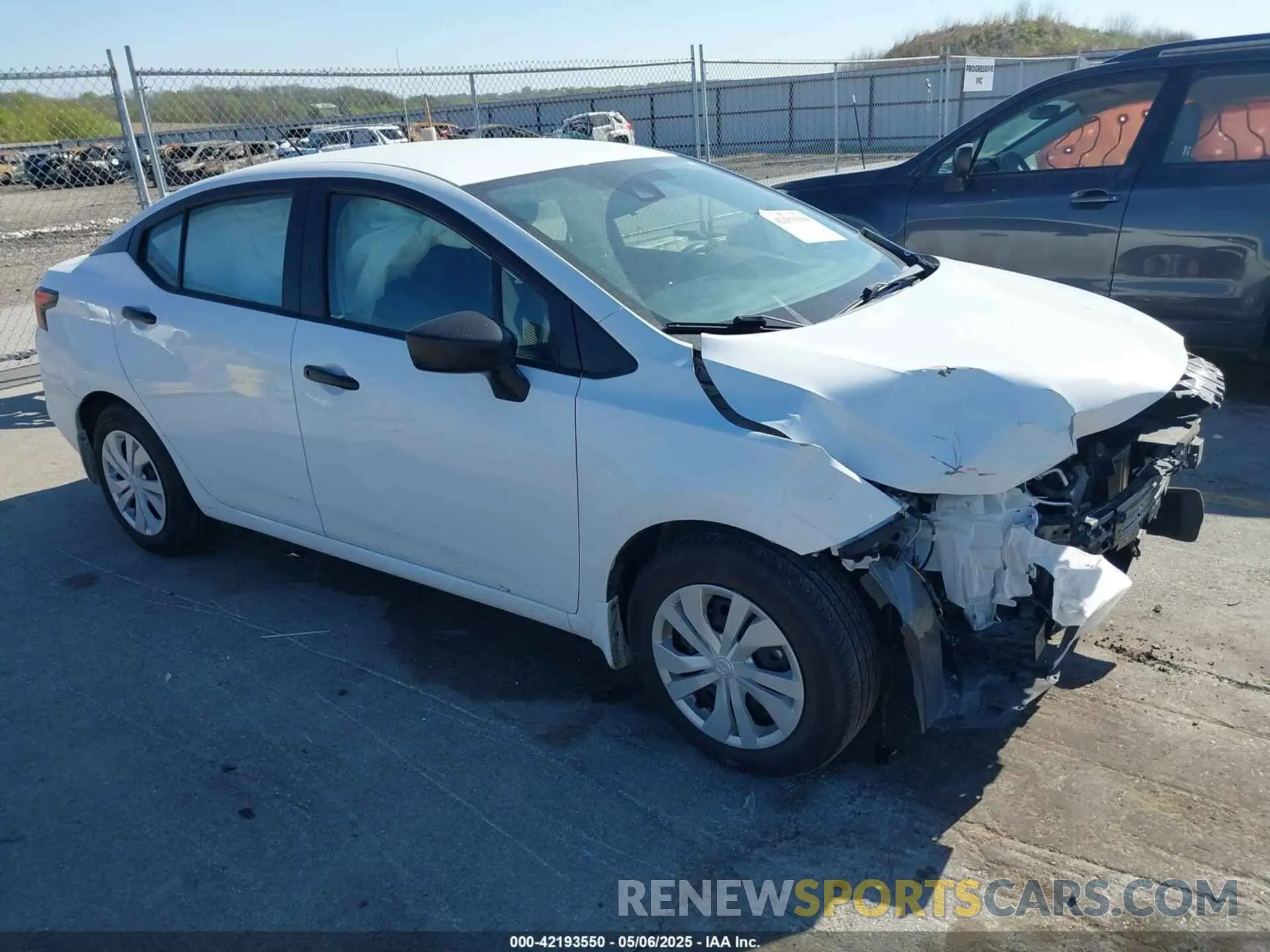 1 Photograph of a damaged car 3N1CN8DV8RL839657 NISSAN VERSA 2024