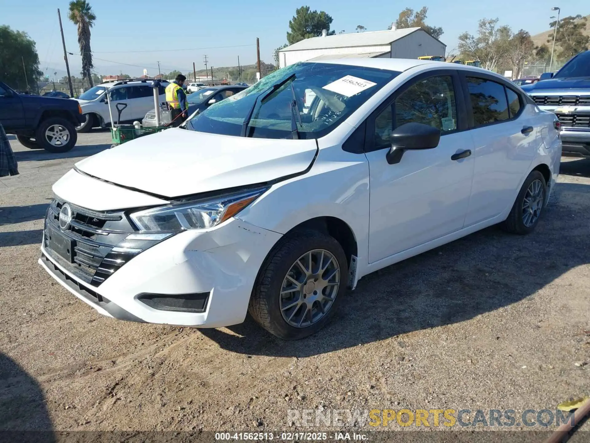 2 Photograph of a damaged car 3N1CN8DV8RL871928 NISSAN VERSA 2024