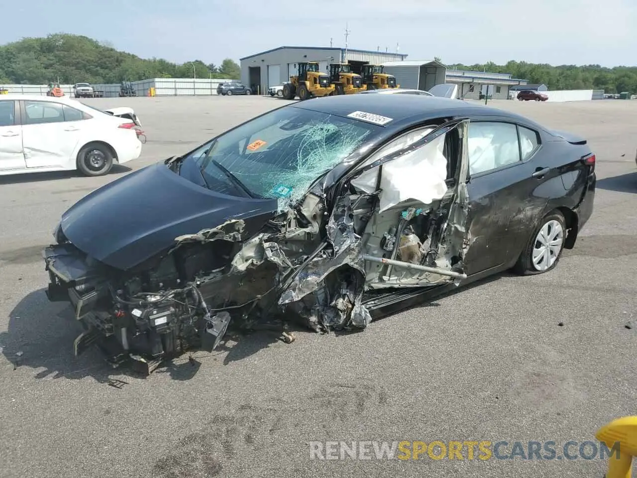 1 Photograph of a damaged car 3N1CN8DV8RL927835 NISSAN VERSA 2024