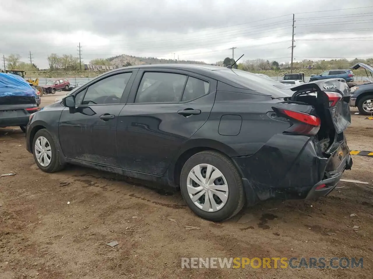 2 Photograph of a damaged car 3N1CN8DVXRL899200 NISSAN VERSA 2024
