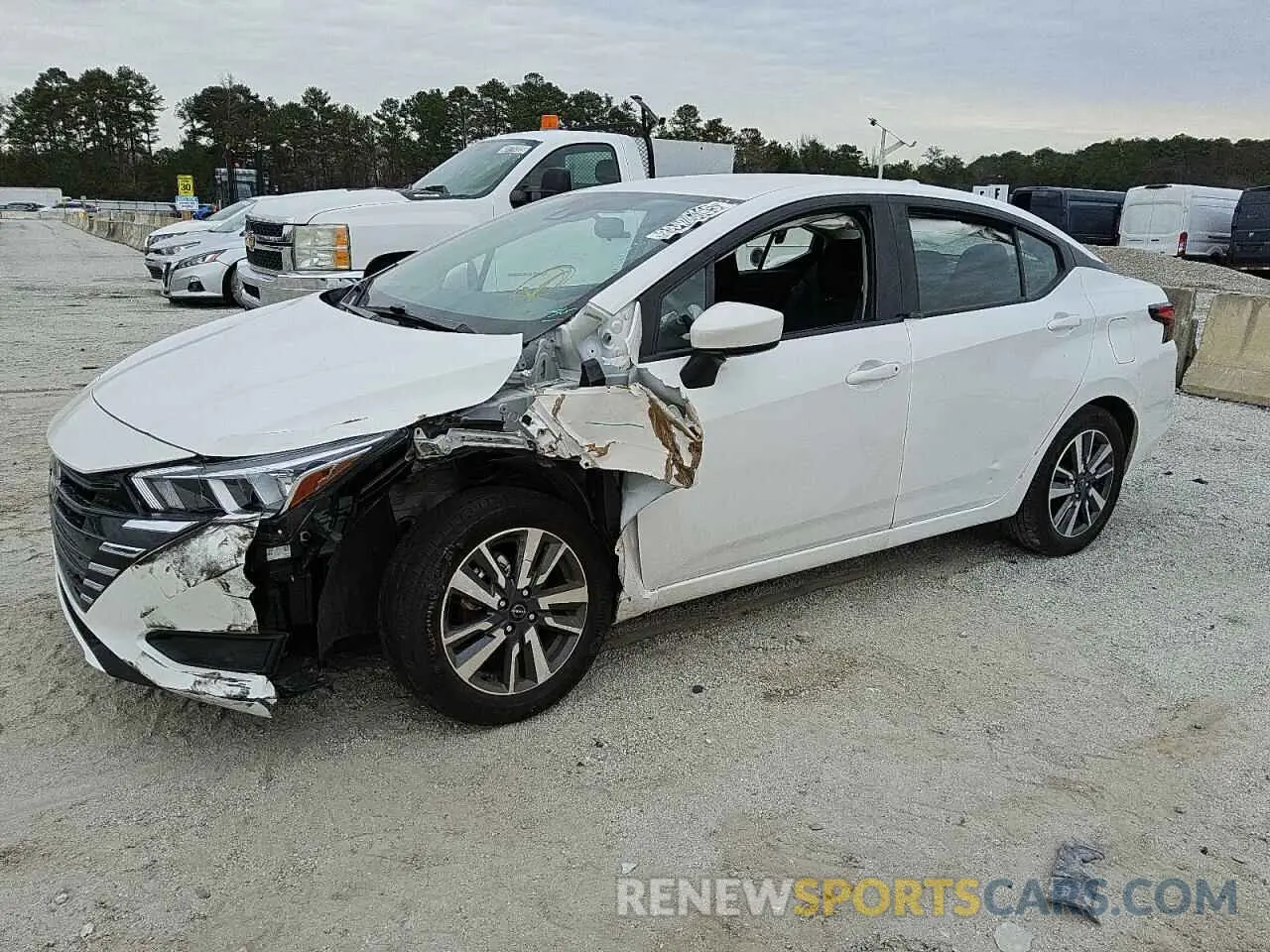 1 Photograph of a damaged car 3N1CN8EV0RL833897 NISSAN VERSA 2024