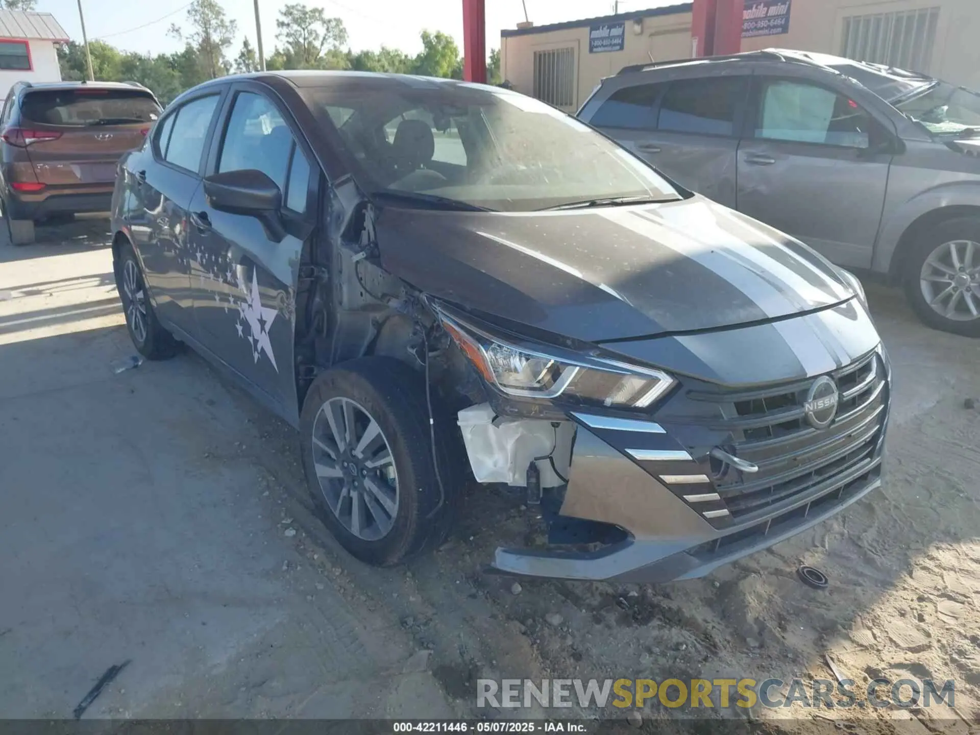 1 Photograph of a damaged car 3N1CN8EV1RL877648 NISSAN VERSA 2024
