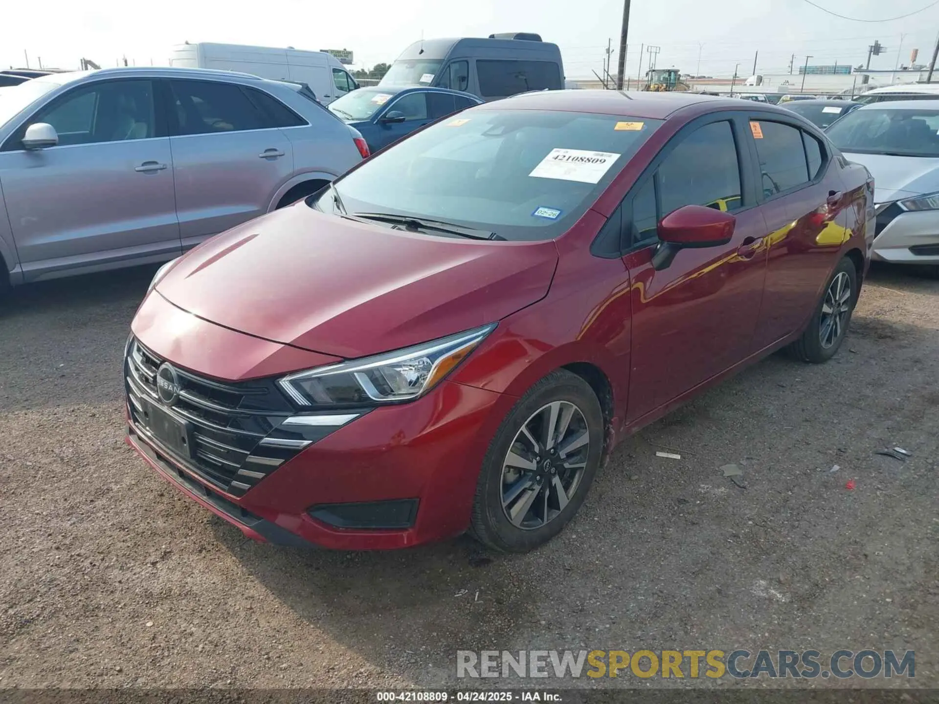 2 Photograph of a damaged car 3N1CN8EV2RL866268 NISSAN VERSA 2024