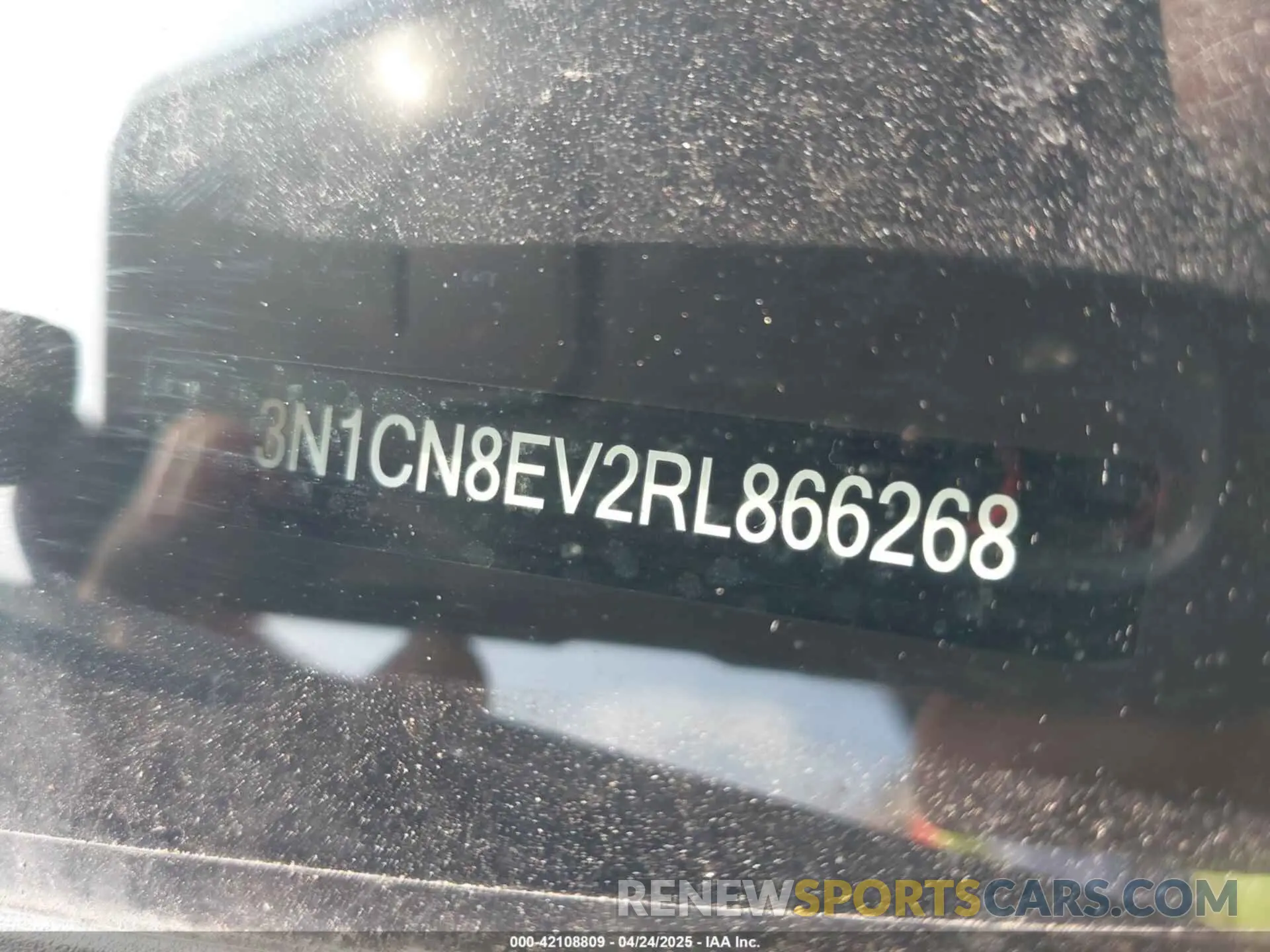 9 Photograph of a damaged car 3N1CN8EV2RL866268 NISSAN VERSA 2024