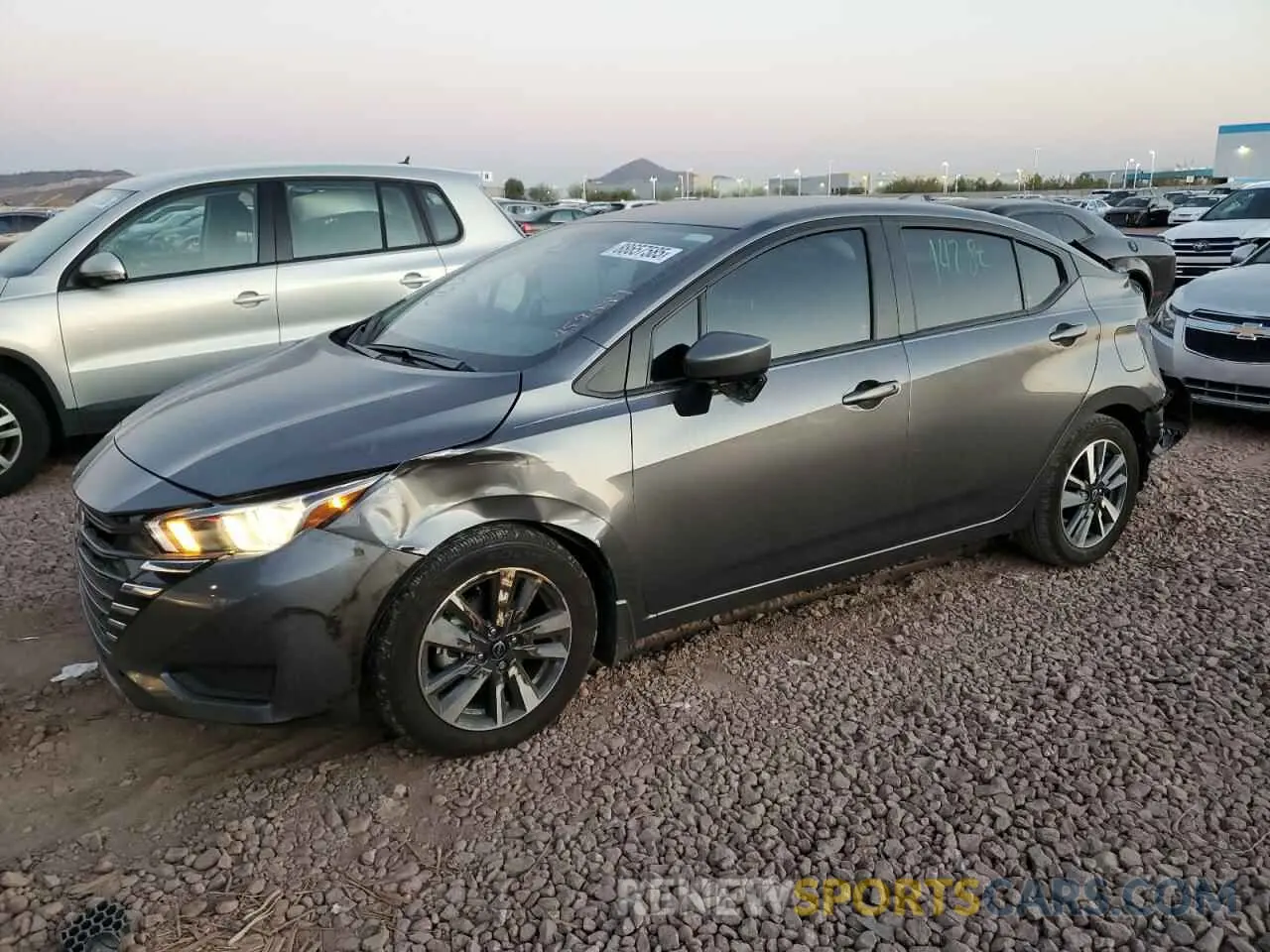 1 Photograph of a damaged car 3N1CN8EV4RL877885 NISSAN VERSA 2024