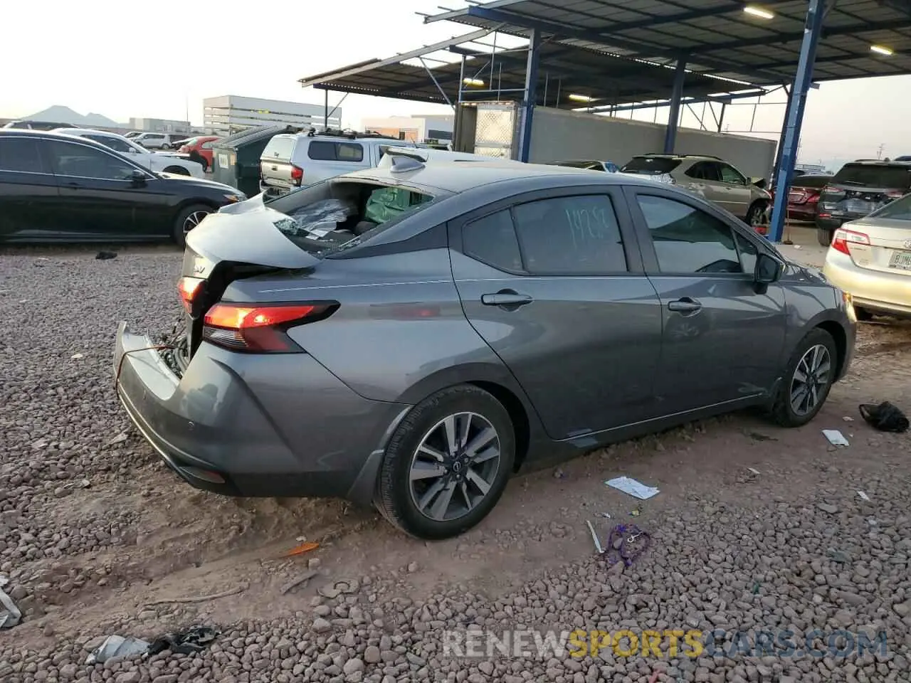 3 Photograph of a damaged car 3N1CN8EV4RL877885 NISSAN VERSA 2024