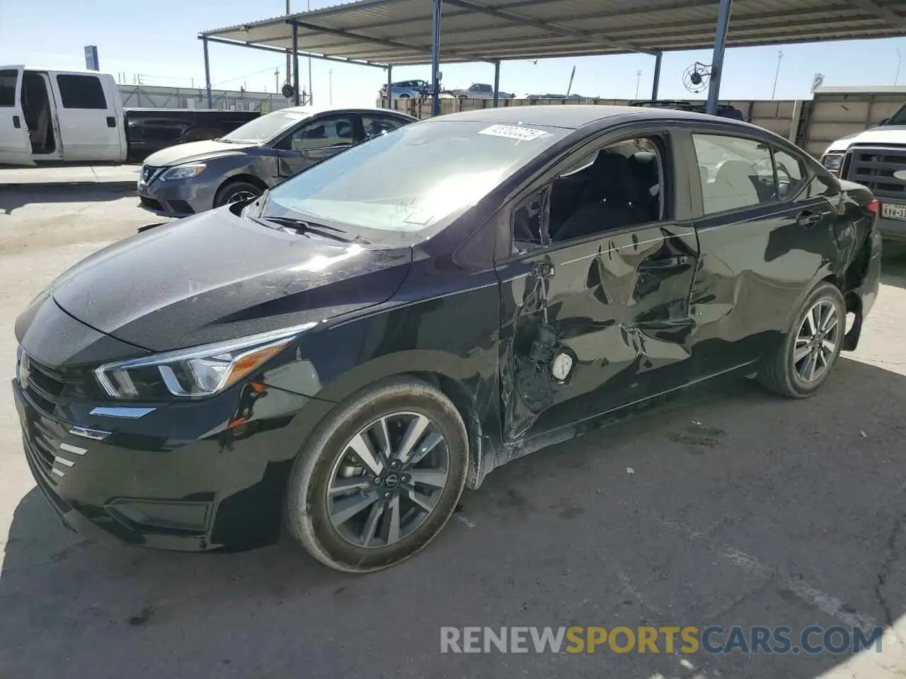 1 Photograph of a damaged car 3N1CN8EV8RL878280 NISSAN VERSA 2024