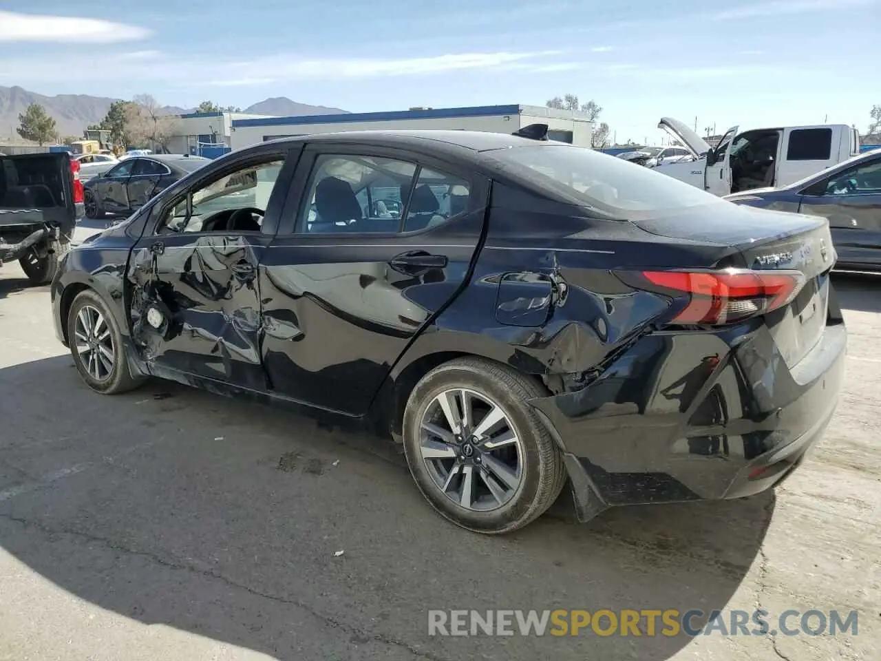 2 Photograph of a damaged car 3N1CN8EV8RL878280 NISSAN VERSA 2024