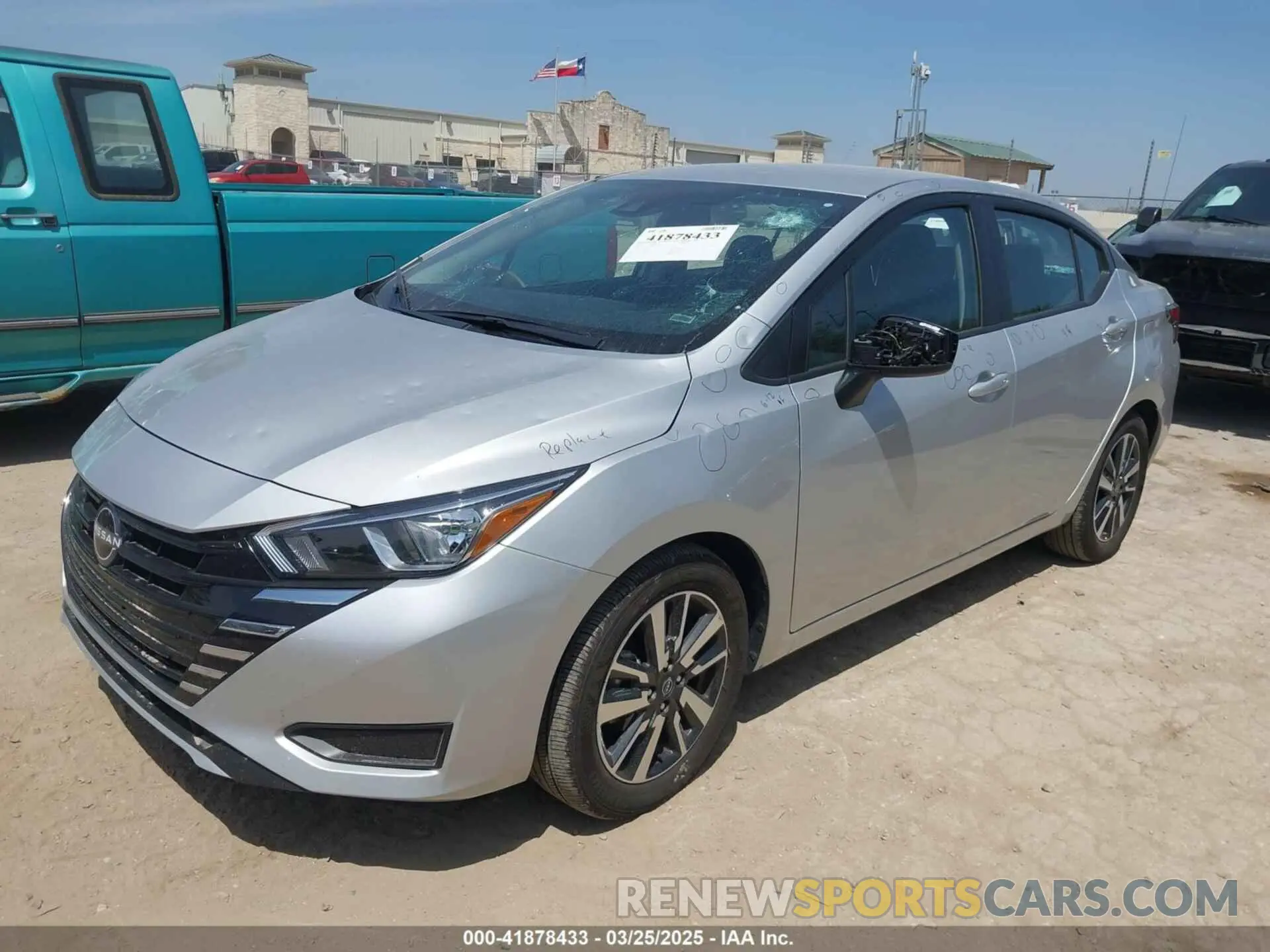 2 Photograph of a damaged car 3N1CN8EV8RL902254 NISSAN VERSA 2024
