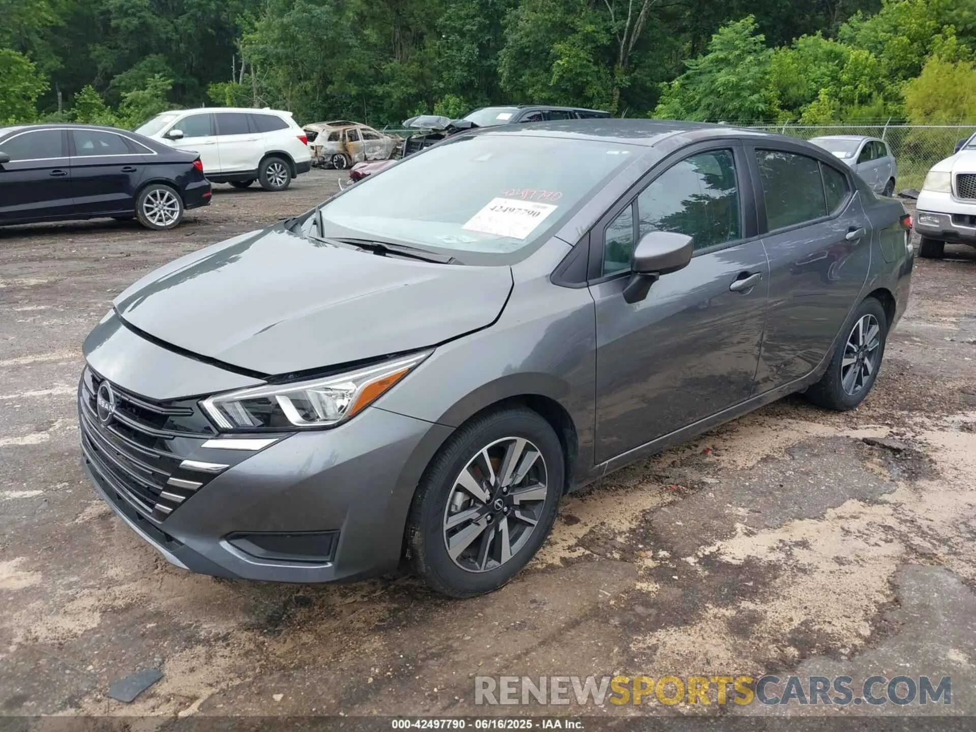 2 Photograph of a damaged car 3N1CN8EV8RL909740 NISSAN VERSA 2024
