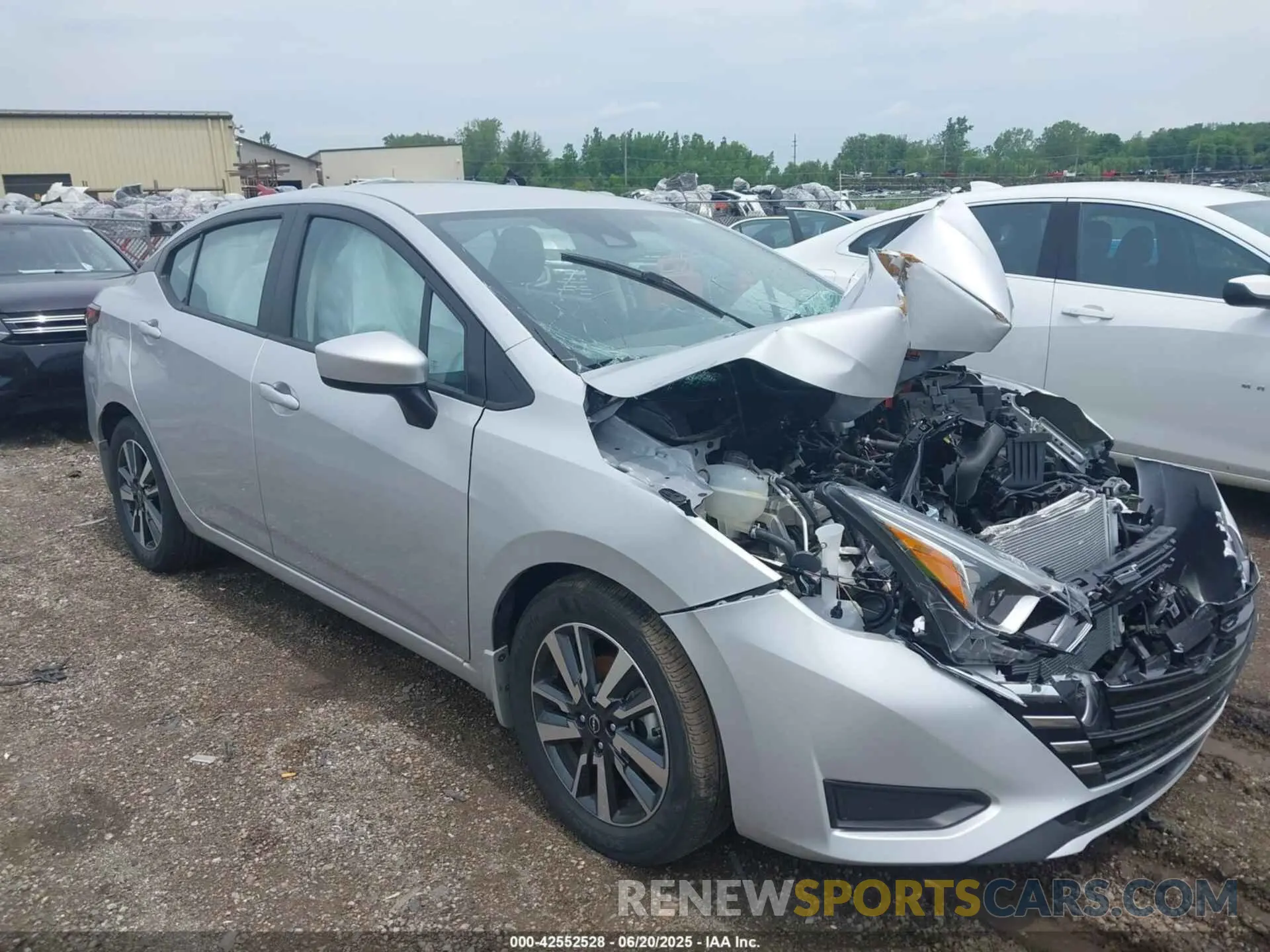 1 Photograph of a damaged car 3N1CN8EV8RL922620 NISSAN VERSA 2024