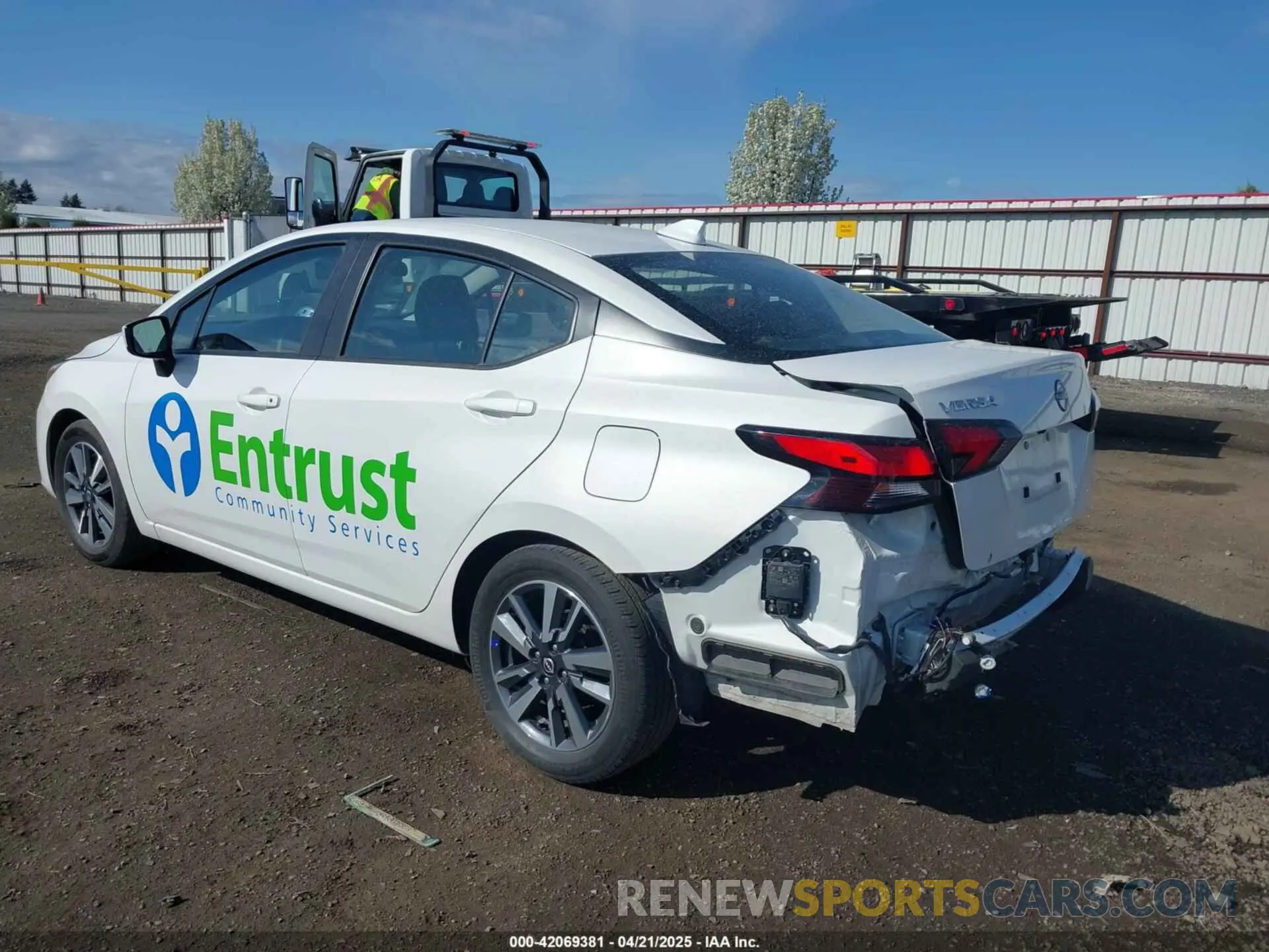 3 Photograph of a damaged car 3N1CN8EV9RL848415 NISSAN VERSA 2024