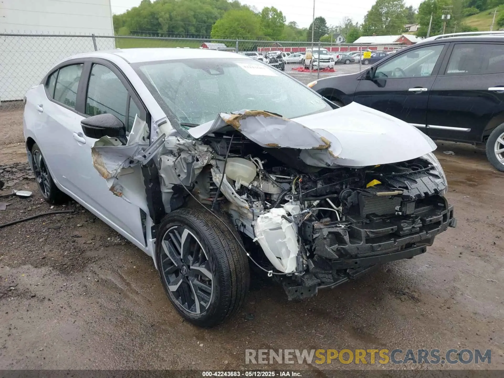 1 Photograph of a damaged car 3N1CN8FV0RL883441 NISSAN VERSA 2024