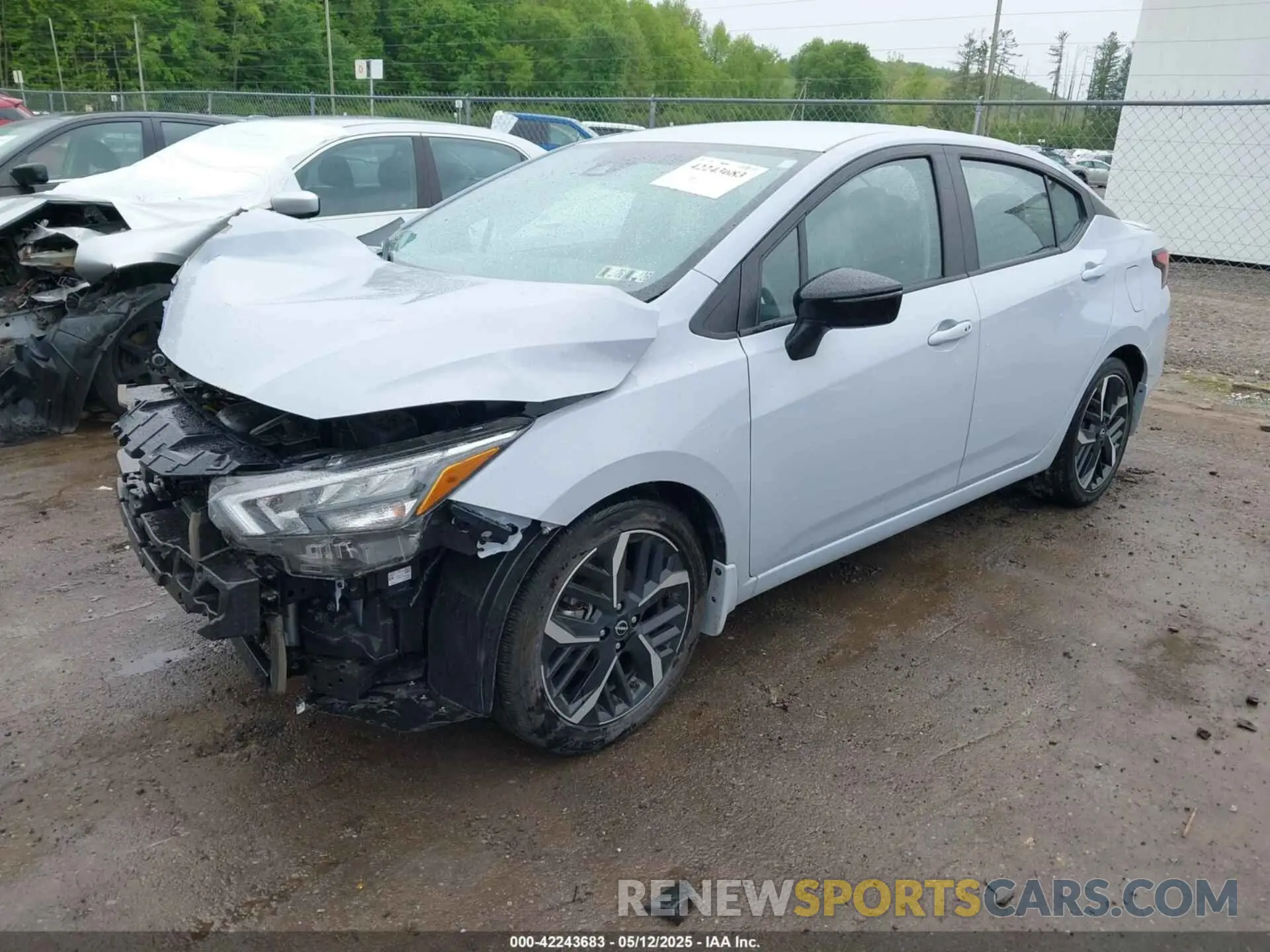 2 Photograph of a damaged car 3N1CN8FV0RL883441 NISSAN VERSA 2024