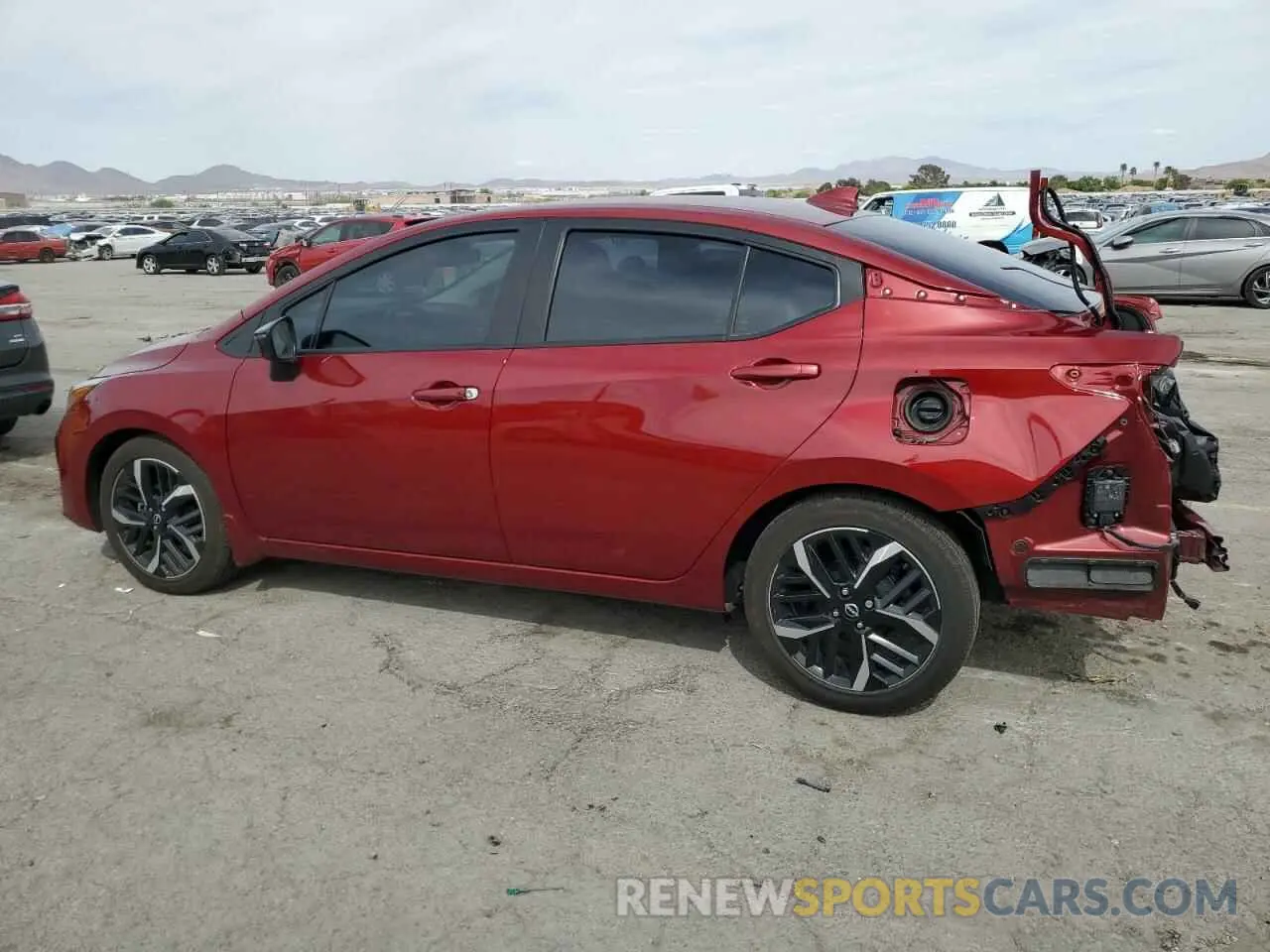 2 Photograph of a damaged car 3N1CN8FV1RL878006 NISSAN VERSA 2024