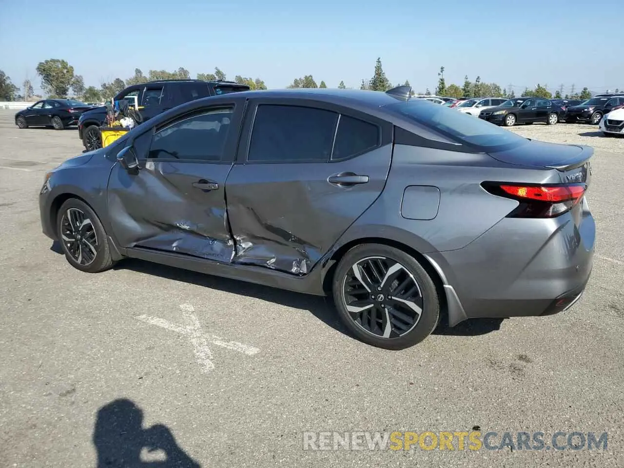 2 Photograph of a damaged car 3N1CN8FV2RL816209 NISSAN VERSA 2024