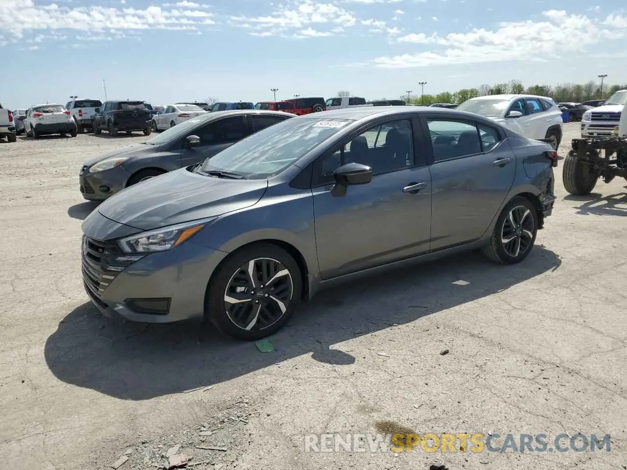 1 Photograph of a damaged car 3N1CN8FV2RL894585 NISSAN VERSA 2024