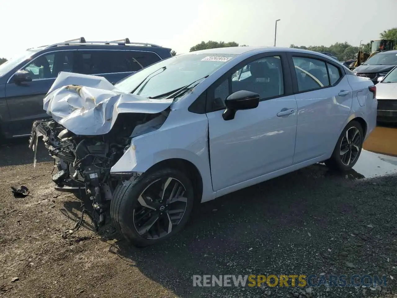 1 Photograph of a damaged car 3N1CN8FV3RL906503 NISSAN VERSA 2024