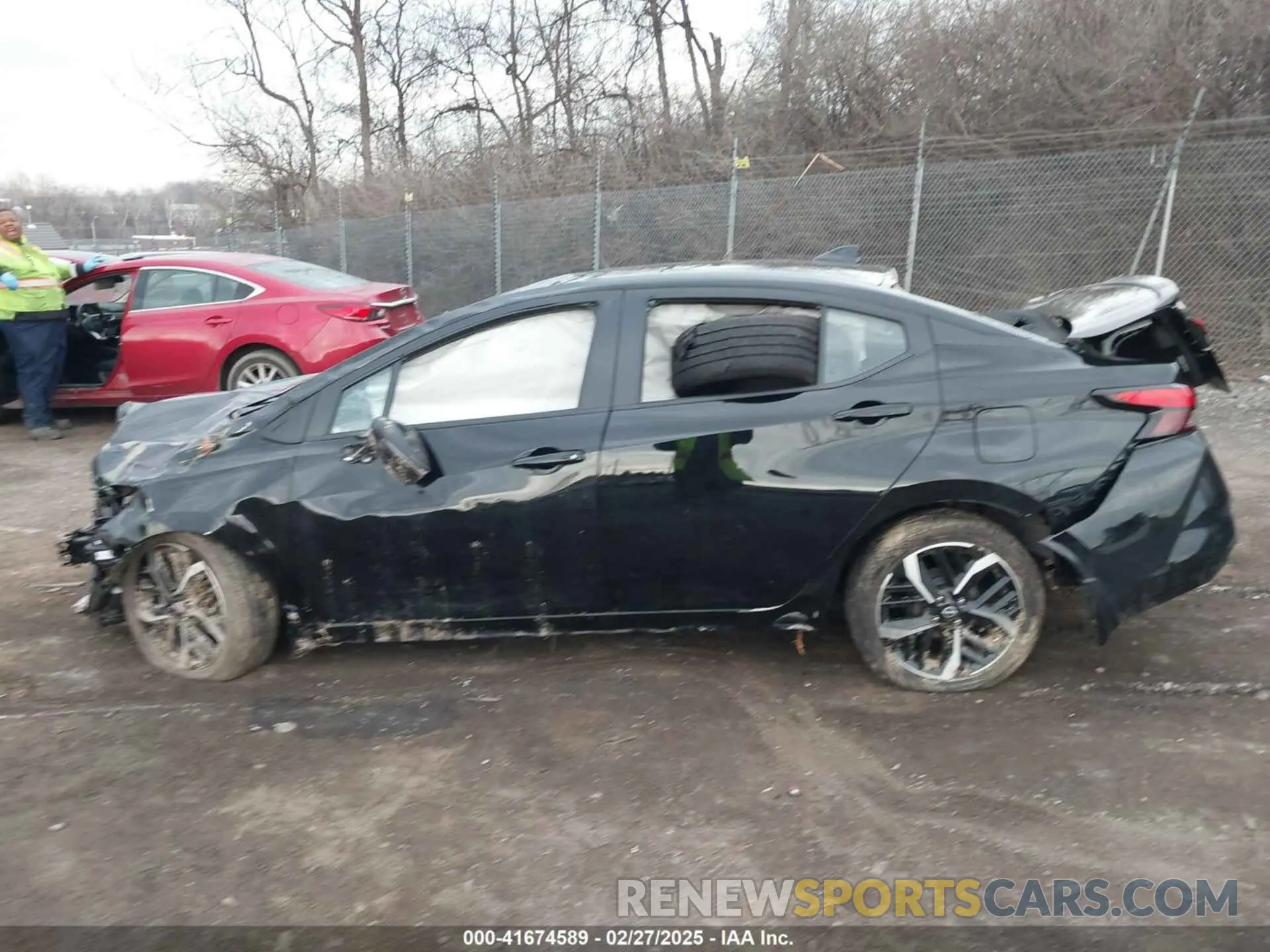 14 Фотография поврежденного автомобиля 3N1CN8FV4RL836204 NISSAN VERSA 2024