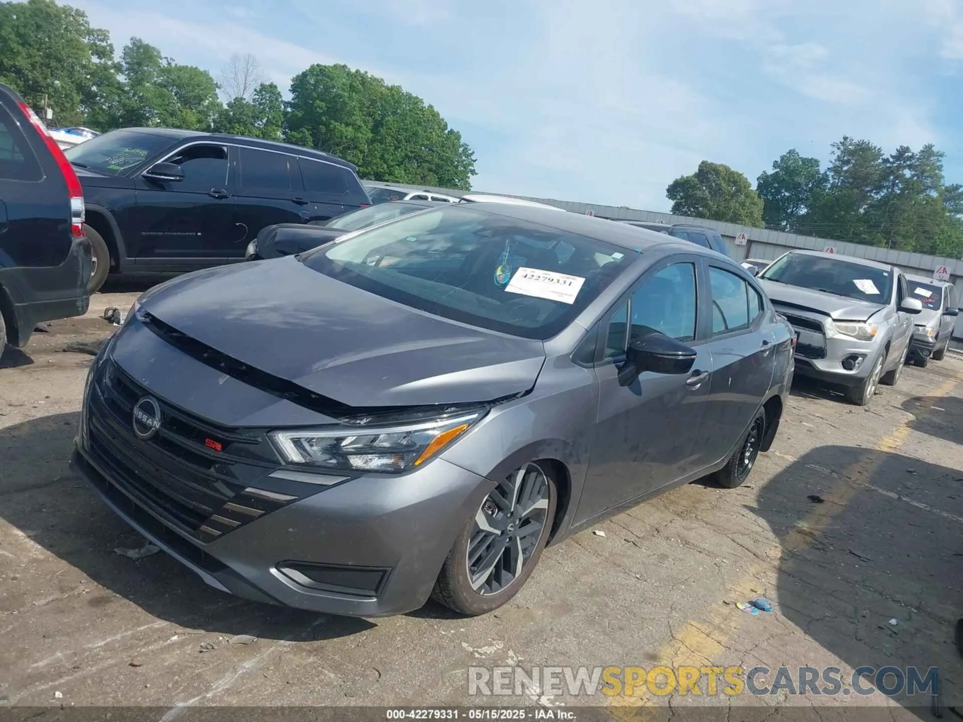 2 Photograph of a damaged car 3N1CN8FV4RL867596 NISSAN VERSA 2024