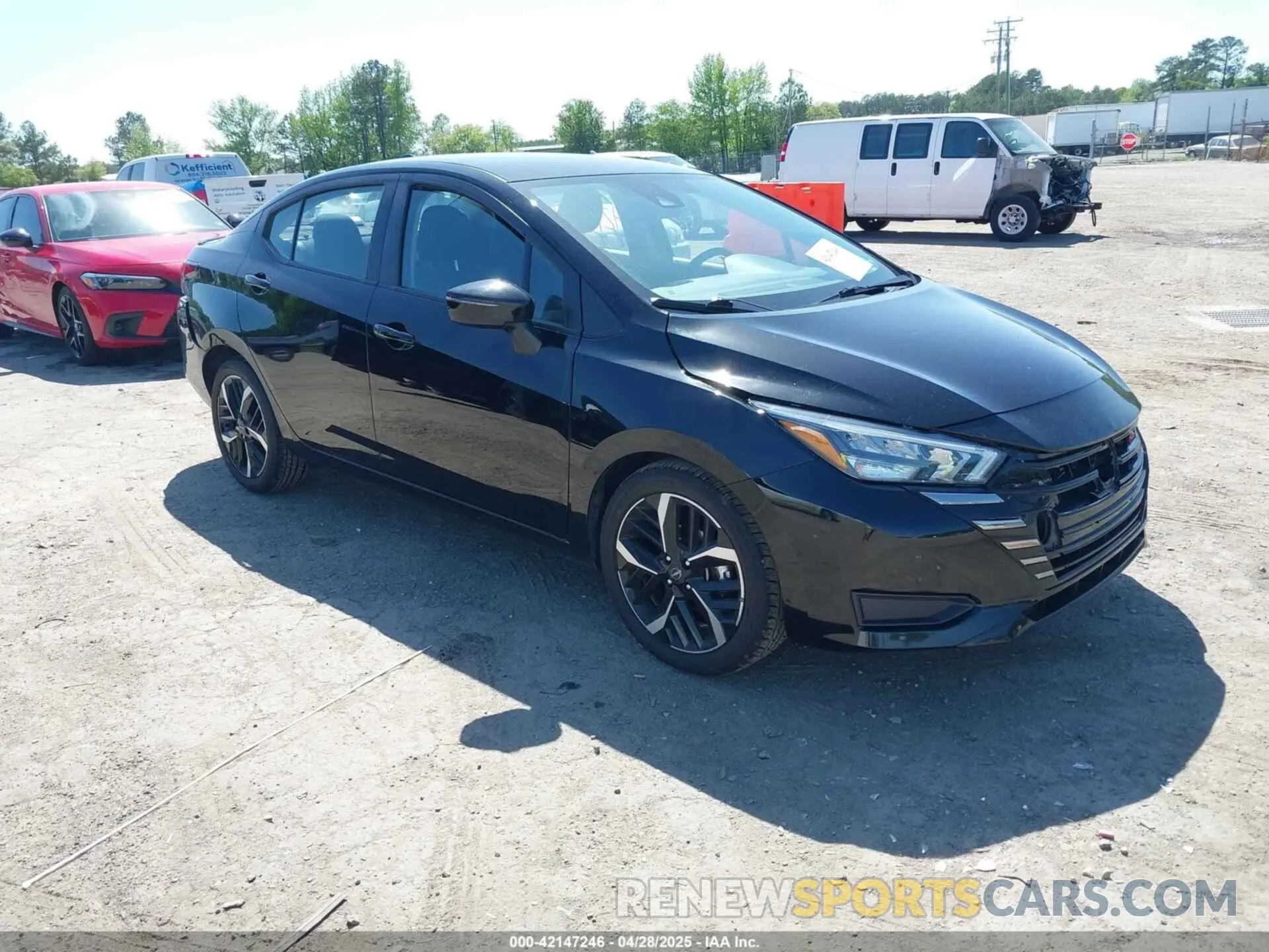 1 Photograph of a damaged car 3N1CN8FV4RL871406 NISSAN VERSA 2024