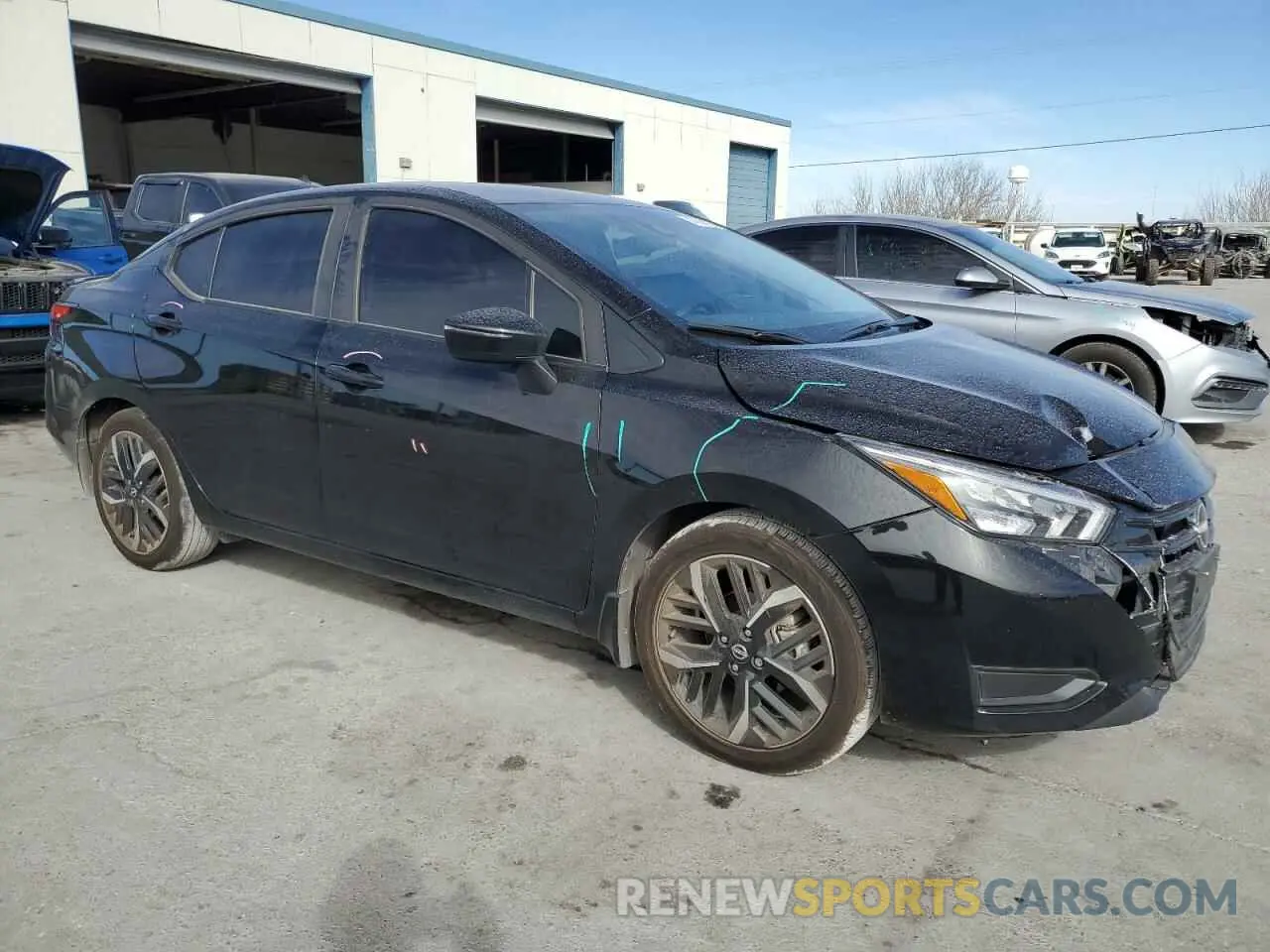 4 Photograph of a damaged car 3N1CN8FV4RL879618 NISSAN VERSA 2024