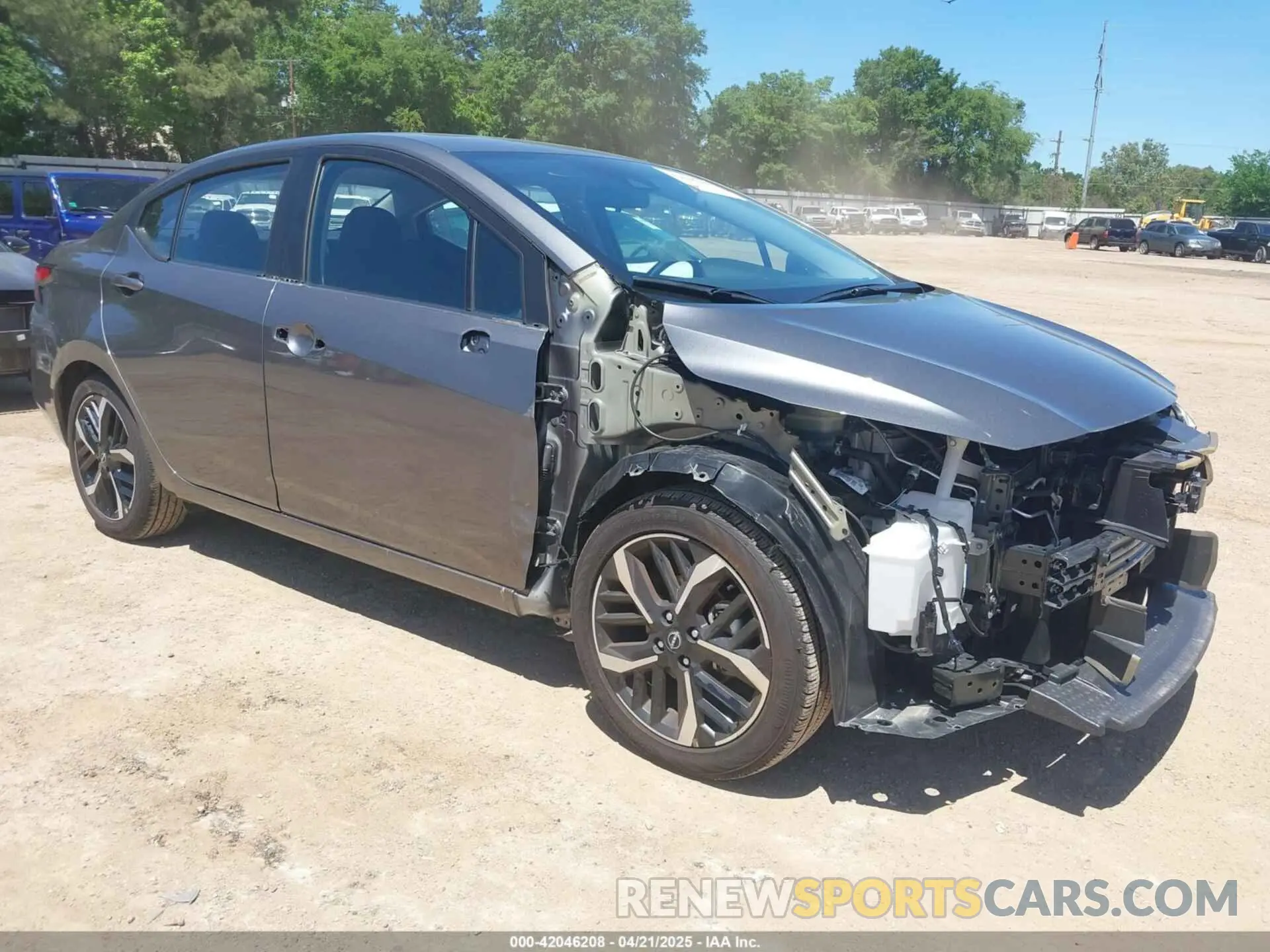 1 Photograph of a damaged car 3N1CN8FV6RL912635 NISSAN VERSA 2024