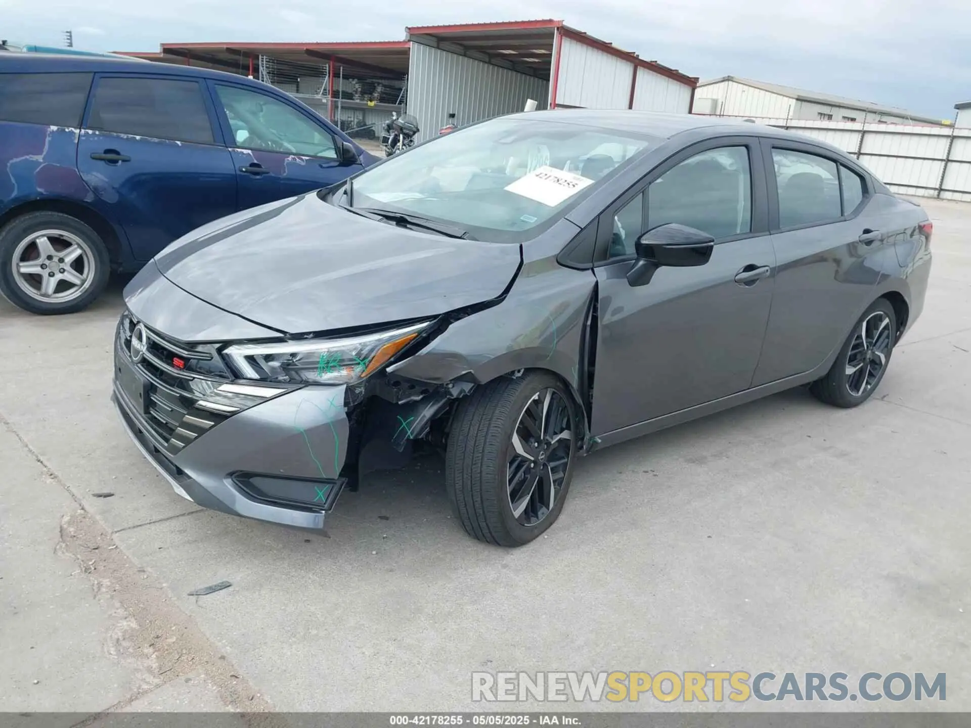 2 Photograph of a damaged car 3N1CN8FV8RL902673 NISSAN VERSA 2024