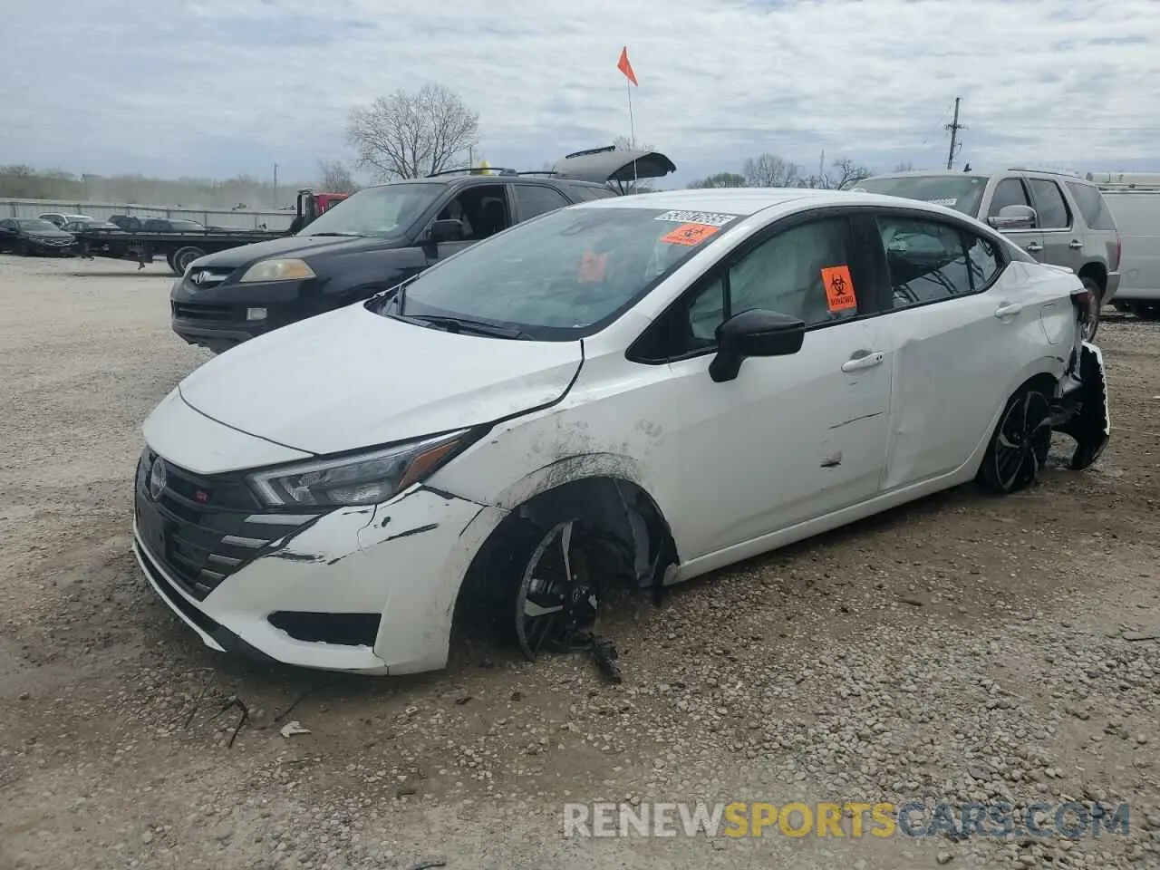 1 Photograph of a damaged car 3N1CN8FV8RL911454 NISSAN VERSA 2024