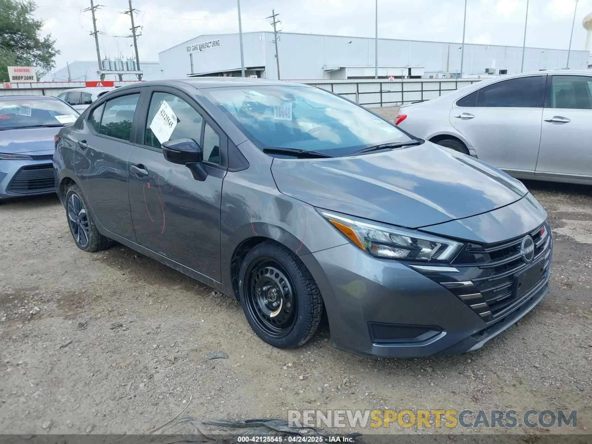 1 Photograph of a damaged car 3N1CN8FV8RL911728 NISSAN VERSA 2024