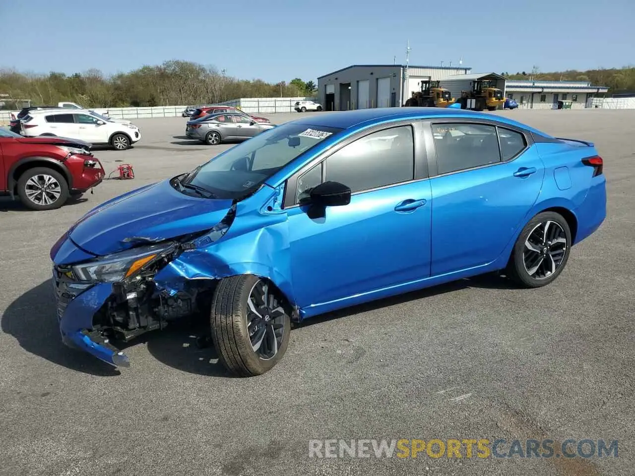 1 Photograph of a damaged car 3N1CN8FV9RL920566 NISSAN VERSA 2024
