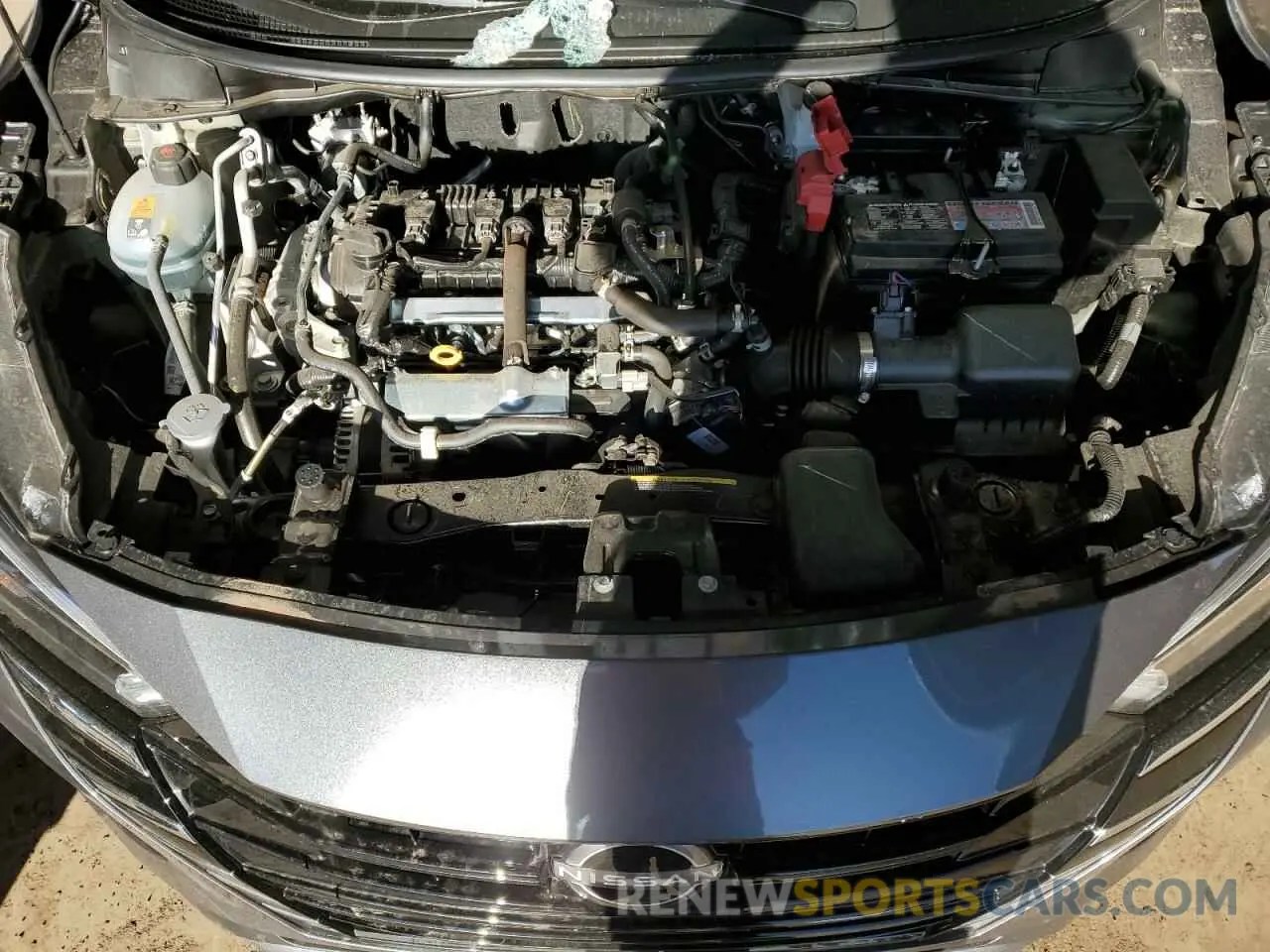 12 Photograph of a damaged car 3N1CN8DV0SL823913 NISSAN VERSA 2025