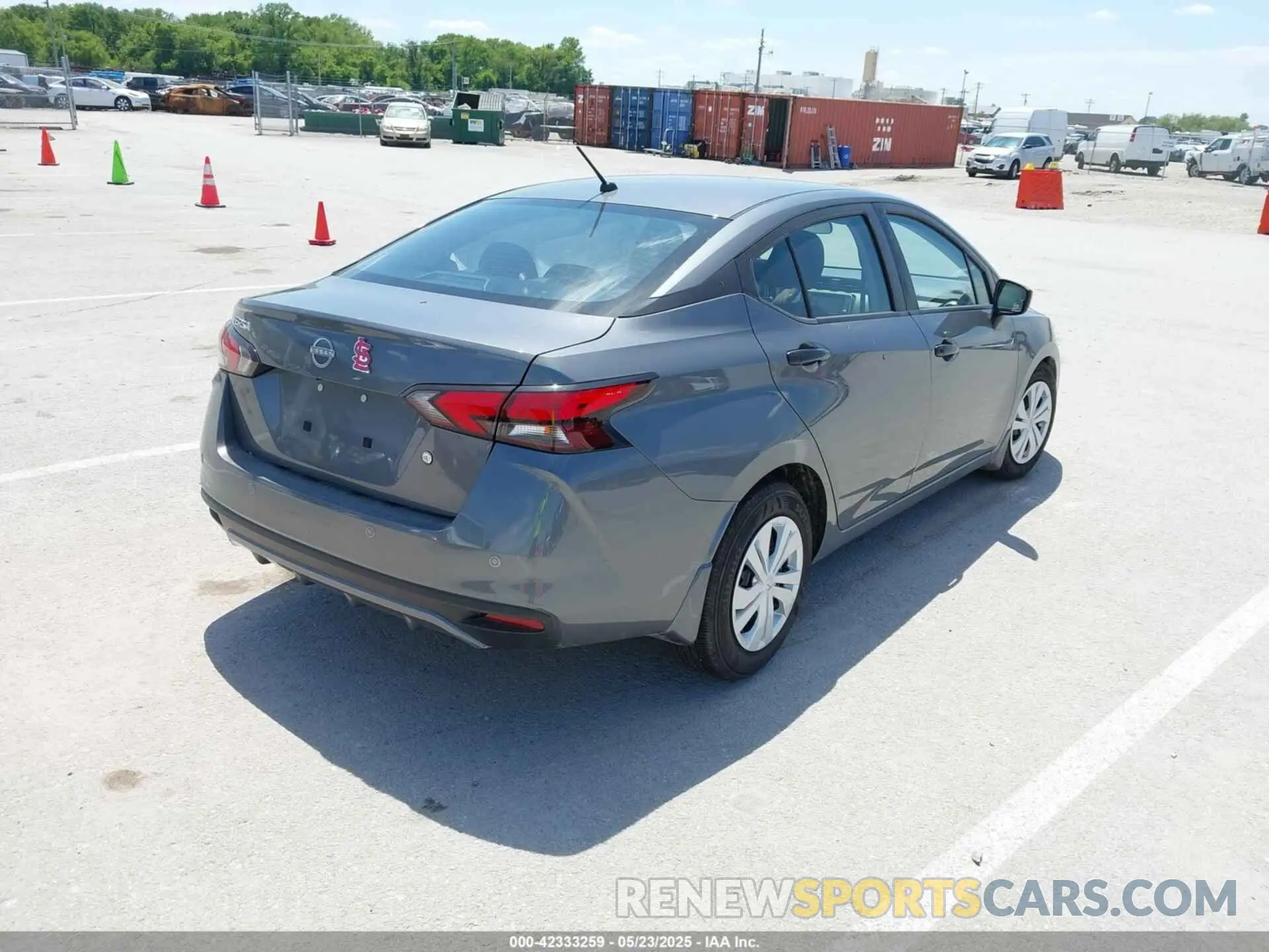 4 Photograph of a damaged car 3N1CN8DV0SL844308 NISSAN VERSA 2025